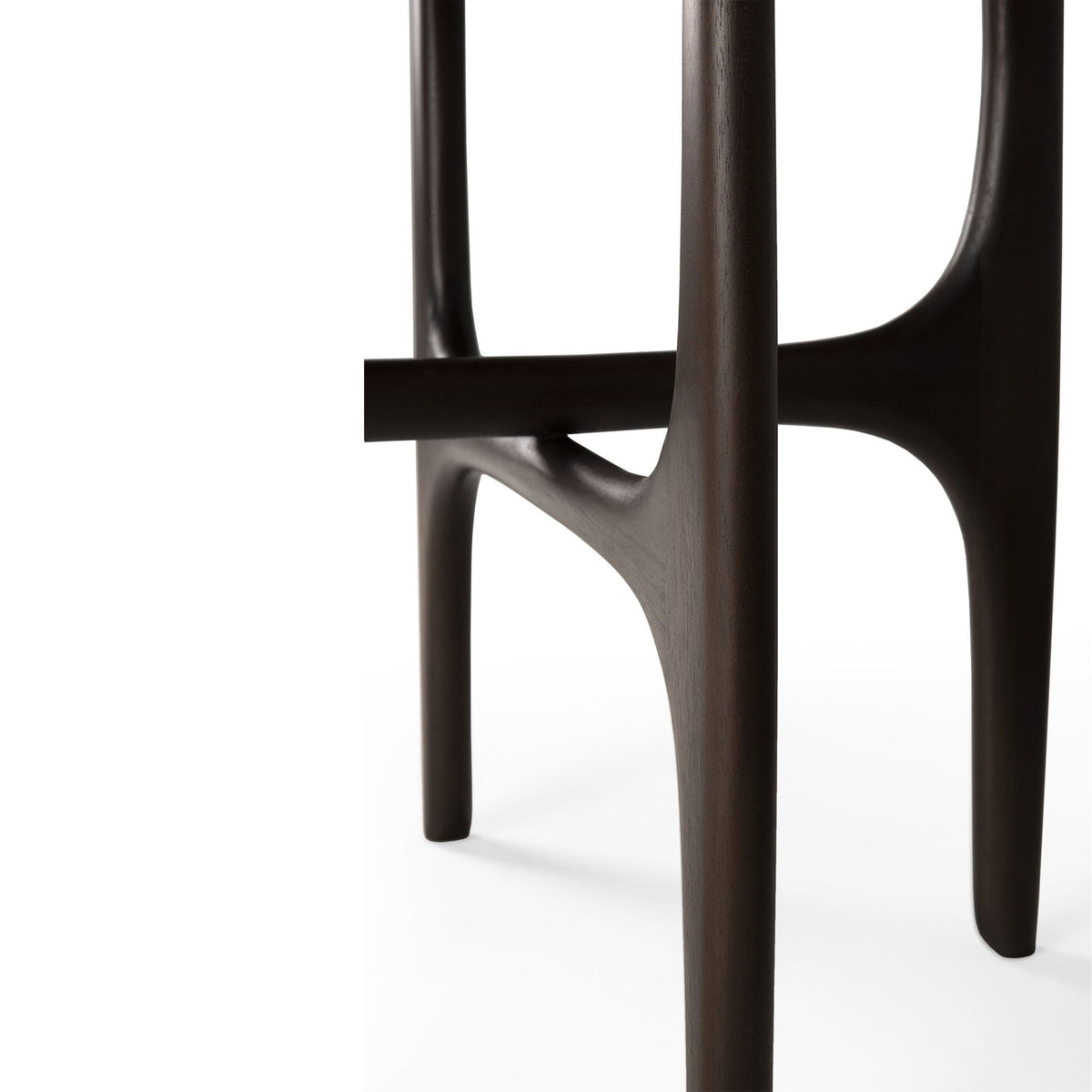 Pi Side Table - Mahogany Dark Brown
