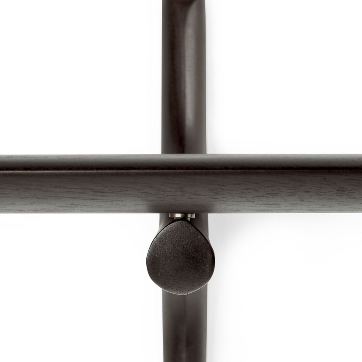Pi Wall Shelf - Varnished Mahogany - Dark Brown - 1 Shelf - Shelving Ethnicraft Loom Collection Dubai