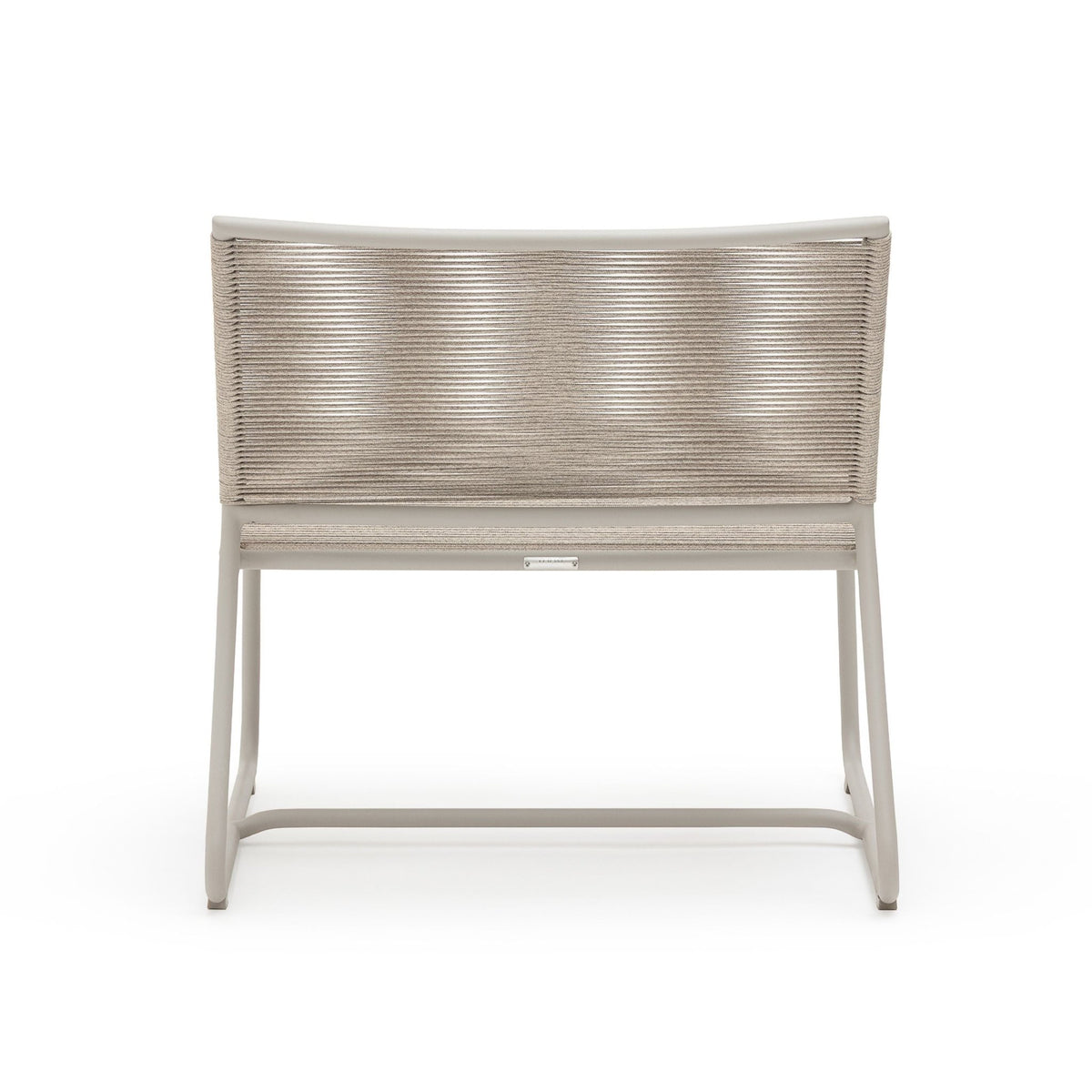 Play Lounge Chair - Greige - Outdoor Occasional Chairs Loom Collection Loom Collection Dubai