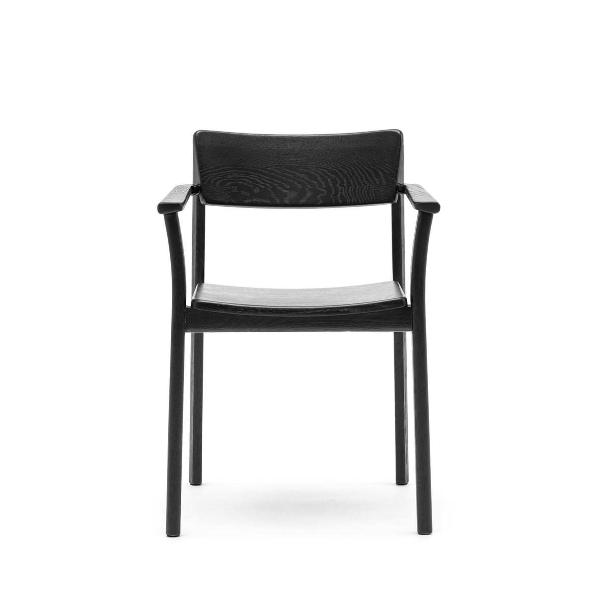 Poise Armchair - Black Oak