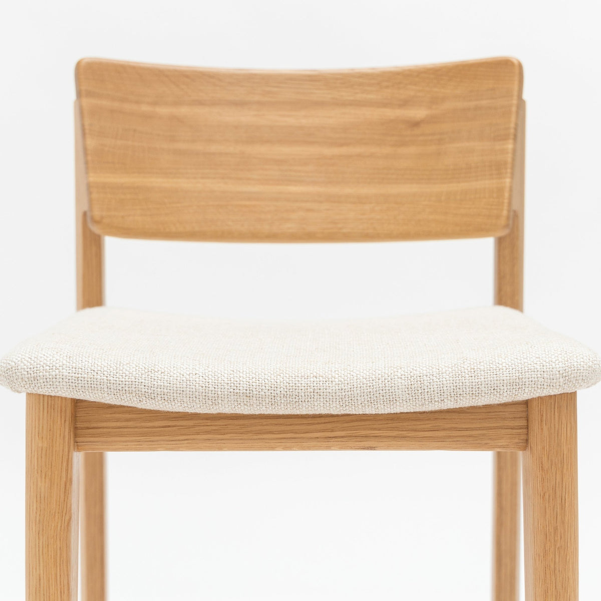 Poise Counter Chair - Light Oak & Oatmeal