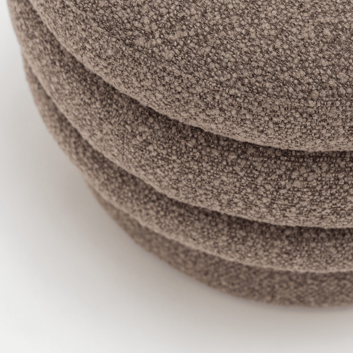 Popper Ottoman - Mocha - Ottomans Loom Collection Loom Collection Dubai