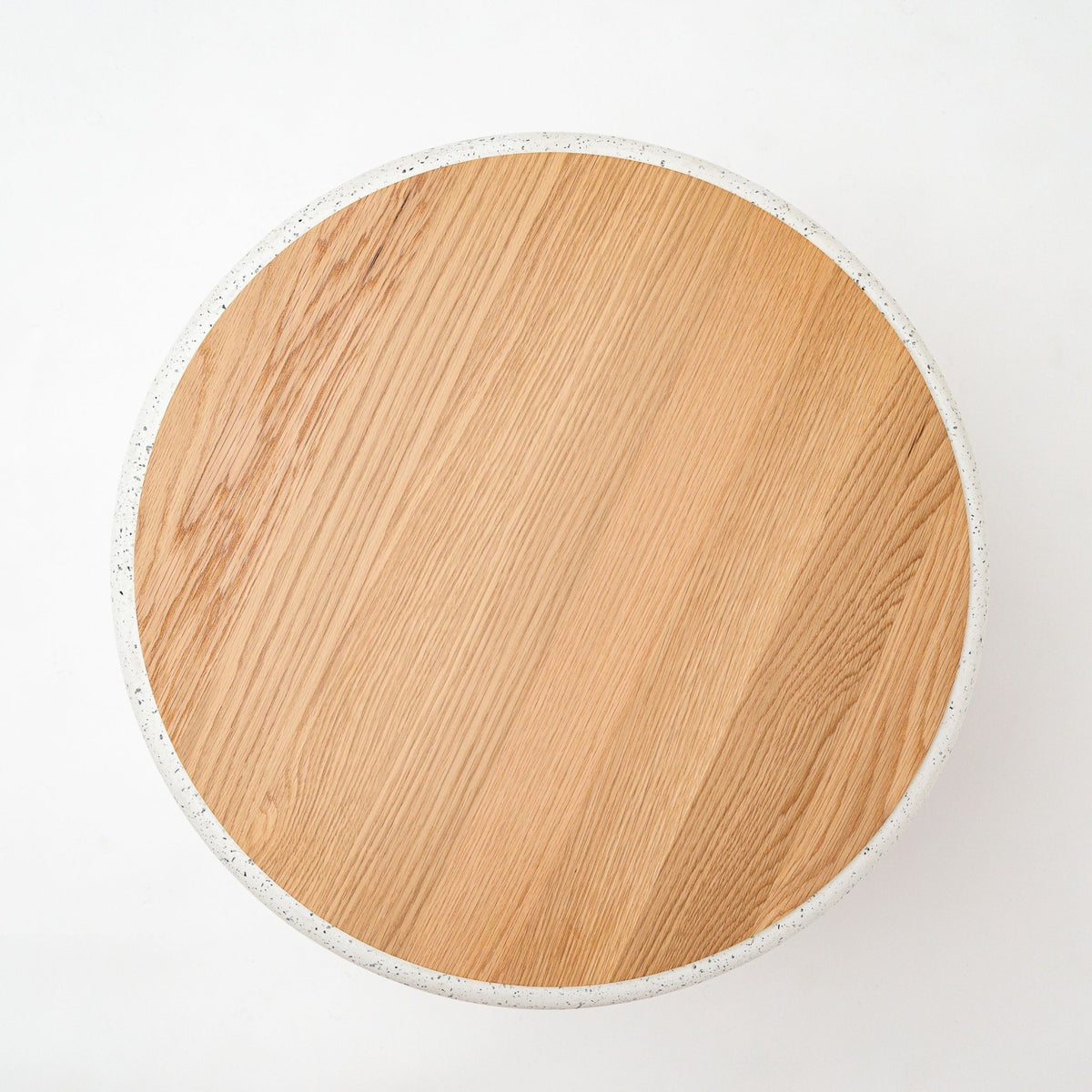 Ramel Coffee Table - Light Oak & Terrazzo Feta - Coffee Tables Tolv Loom Collection Dubai