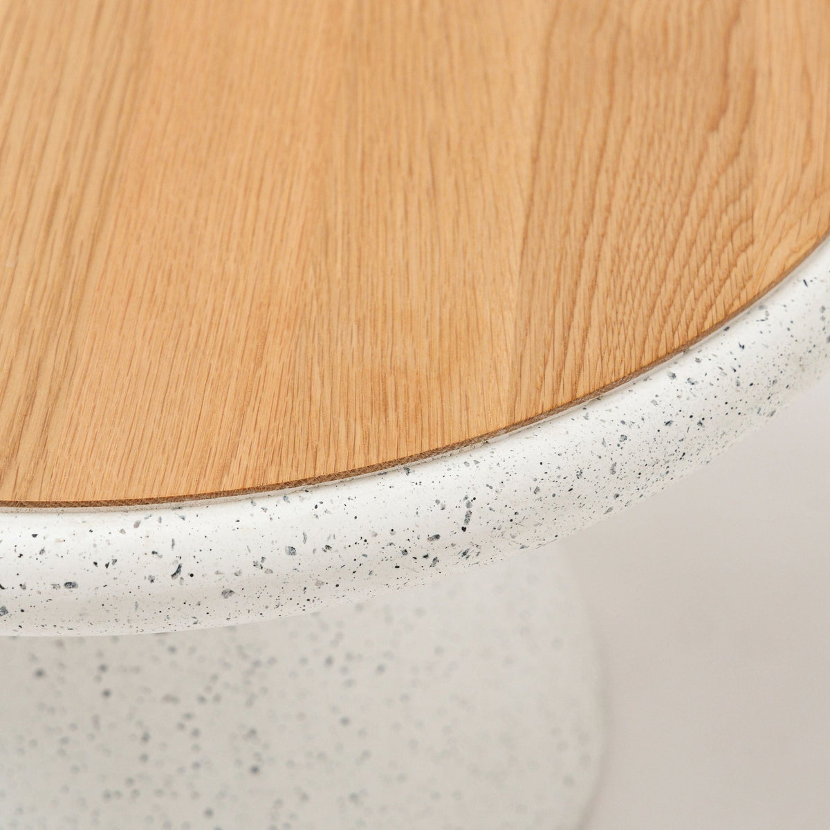 Ramel Coffee Table - Light Oak & Terrazzo Feta - Coffee Tables Tolv Loom Collection Dubai