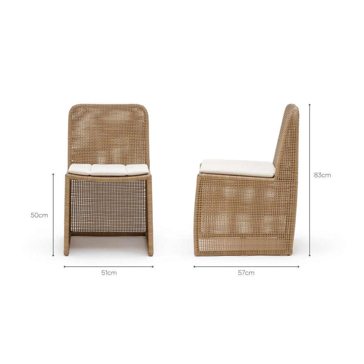 Reef Dining Chair - Natural