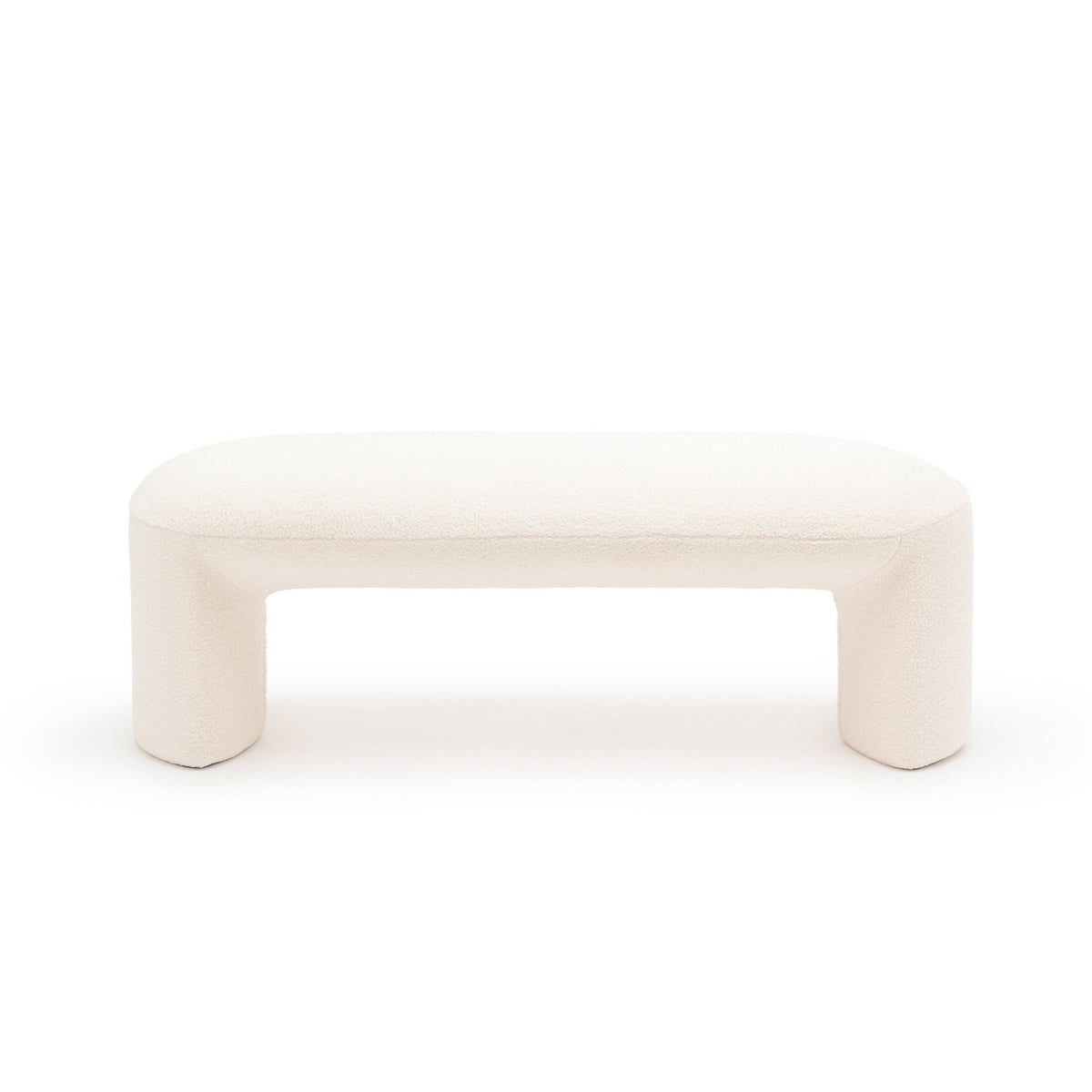 Remi Bench - Cream - Benches Loom Collection Loom Collection Dubai