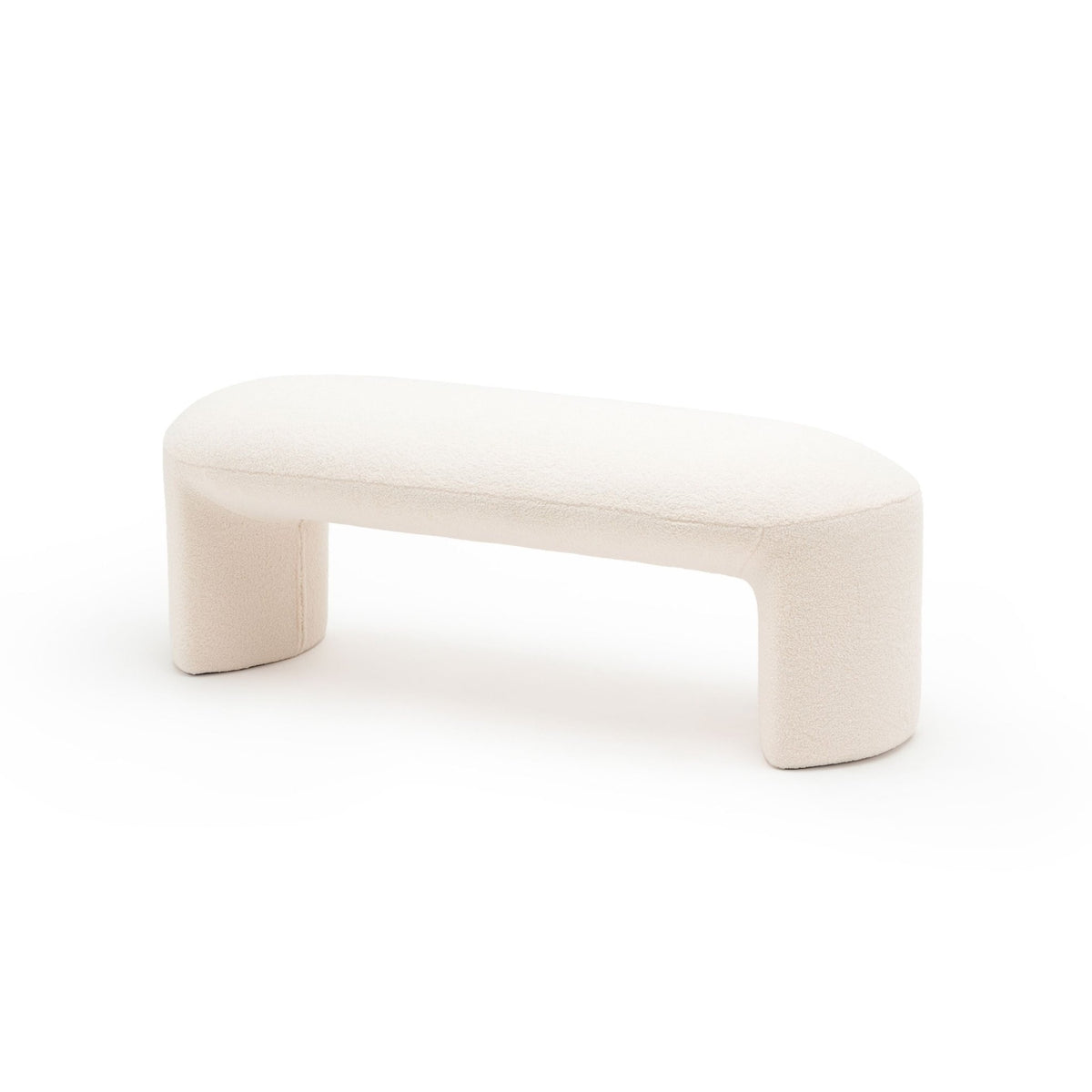 Remi Bench - Cream - Benches Loom Collection Loom Collection Dubai