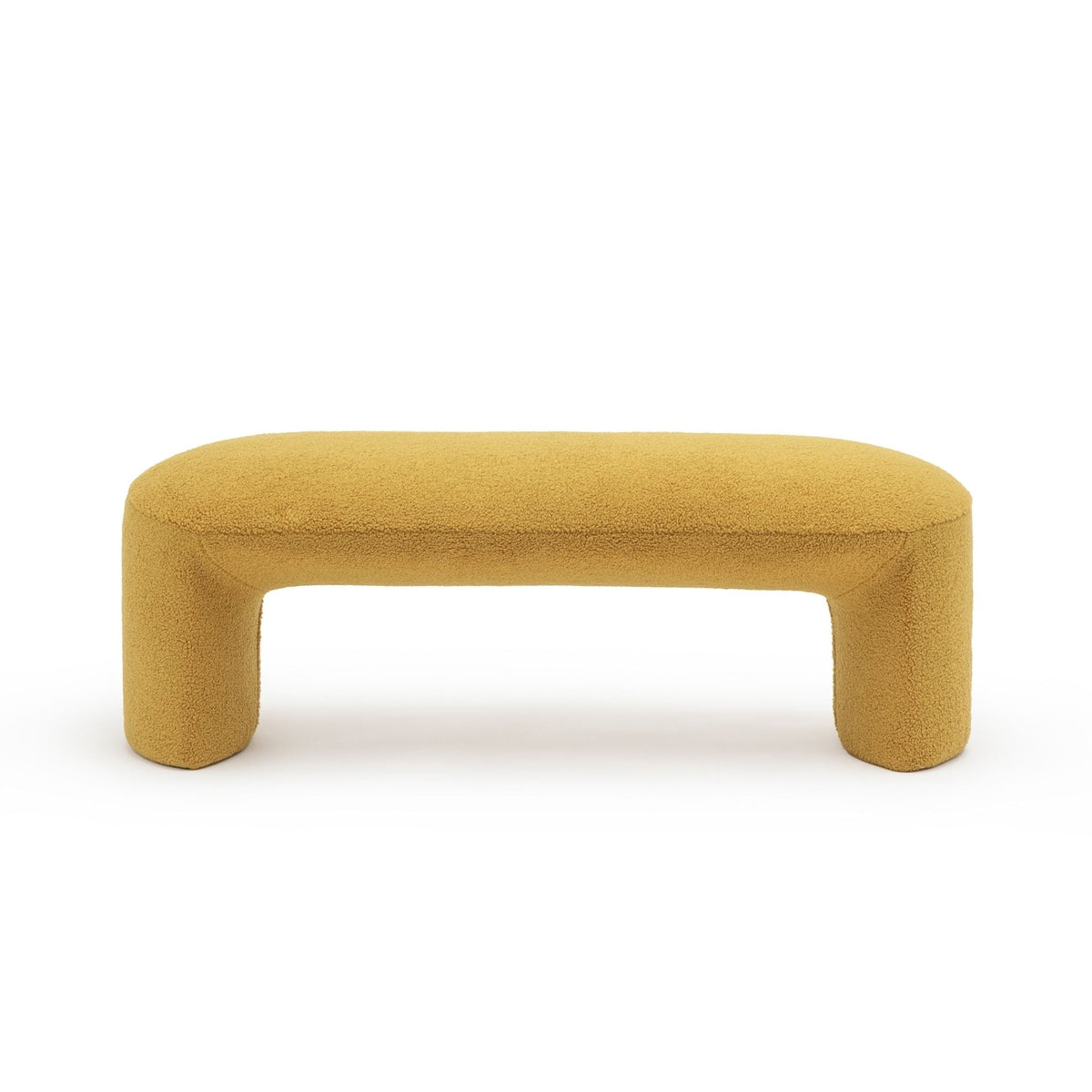 Remi Bench - Mustard - Benches Loom Collection Loom Collection Dubai
