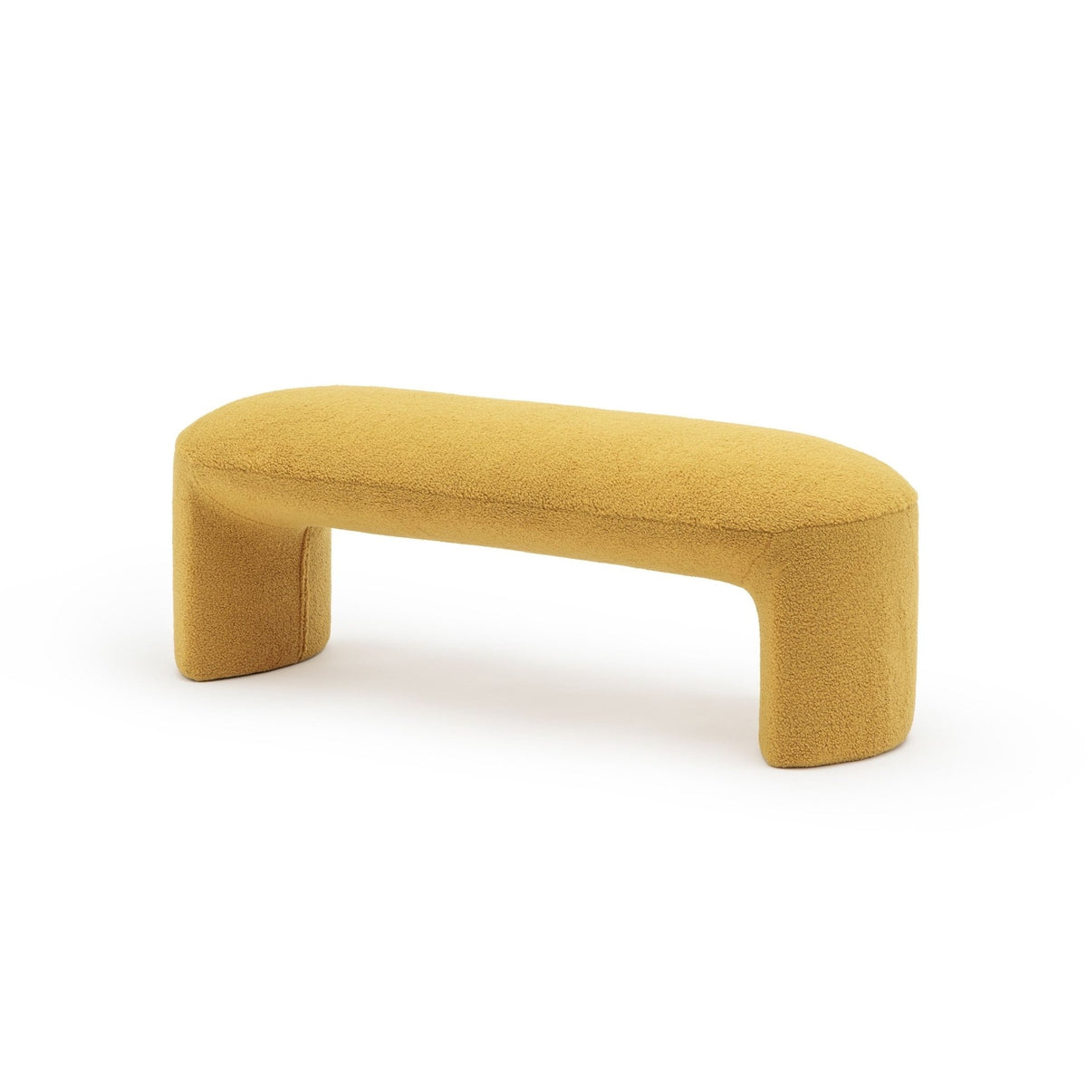 Remi Bench - Mustard - Benches Loom Collection Loom Collection Dubai