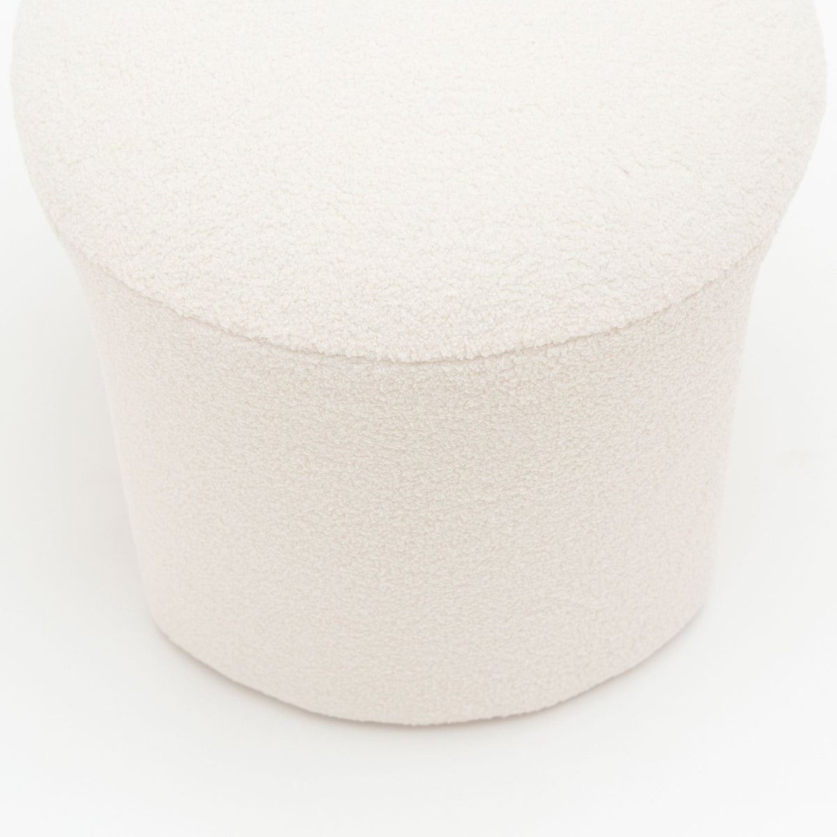 Remi Stool - Cream - Ottomans Loom Collection Loom Collection Dubai