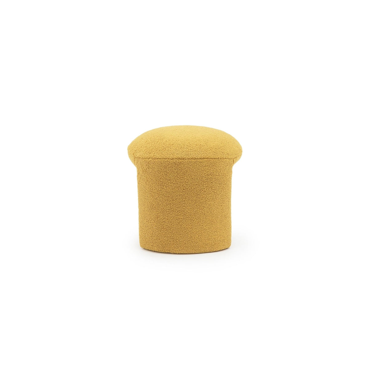 Remi Stool - Mustard - Ottomans Loom Collection Loom Collection Dubai