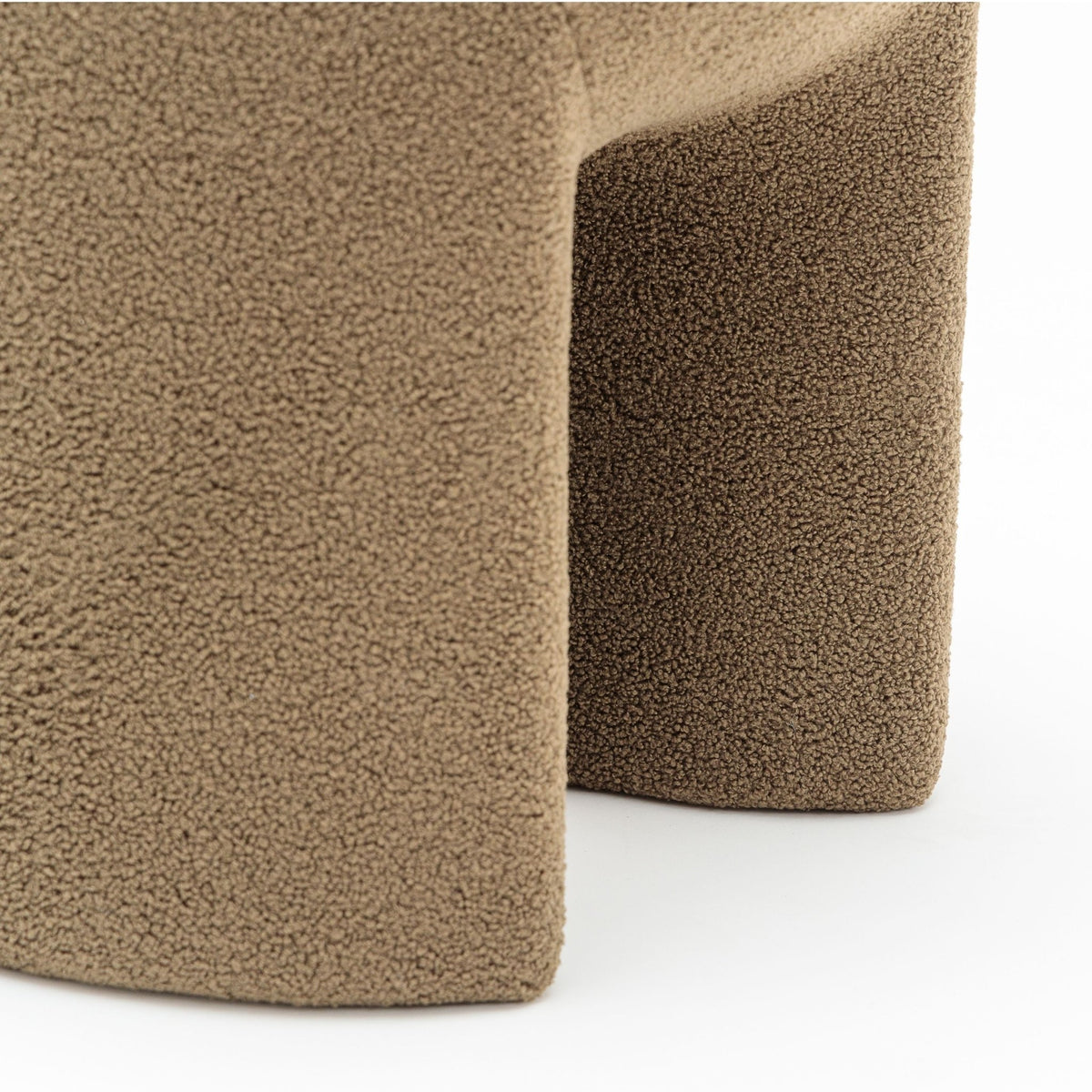 Remi Stool - Olive - Ottomans Loom Collection Loom Collection Dubai