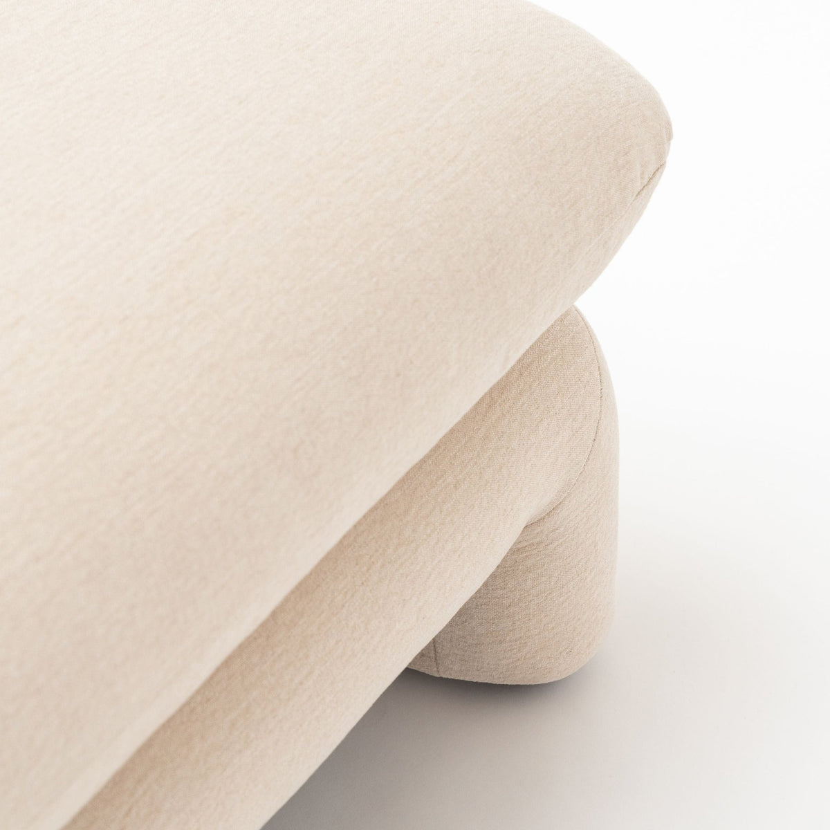 Replay Ottoman - Ivory - Ottomans Loom Collection Loom Collection Dubai