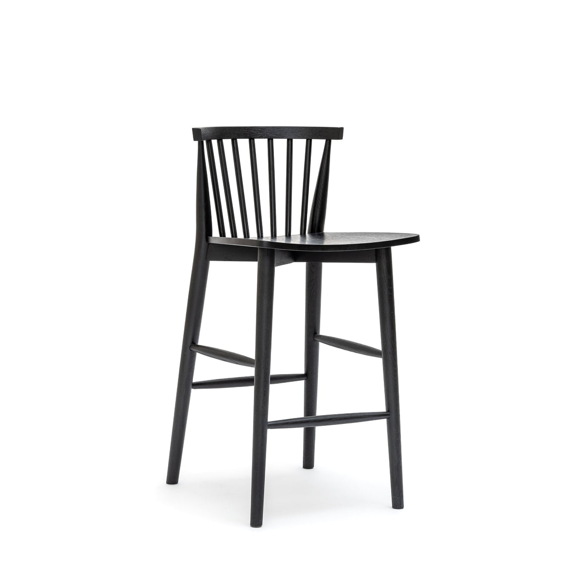 Requin Counter Stool - Black