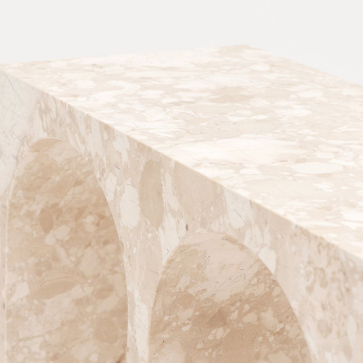 Rialto Console Table - Kunis Breccia Marble