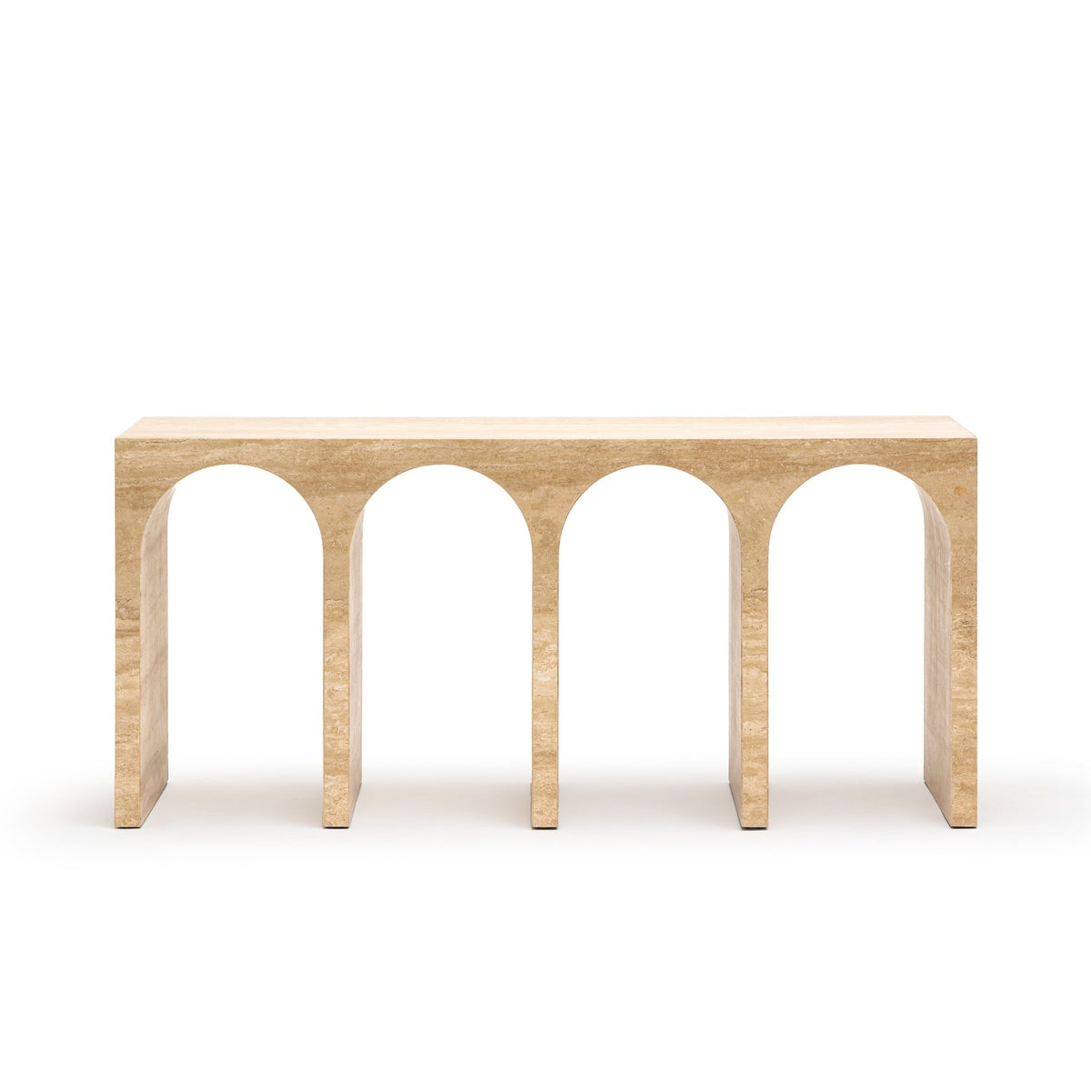 Rialto Console Table - Travertine