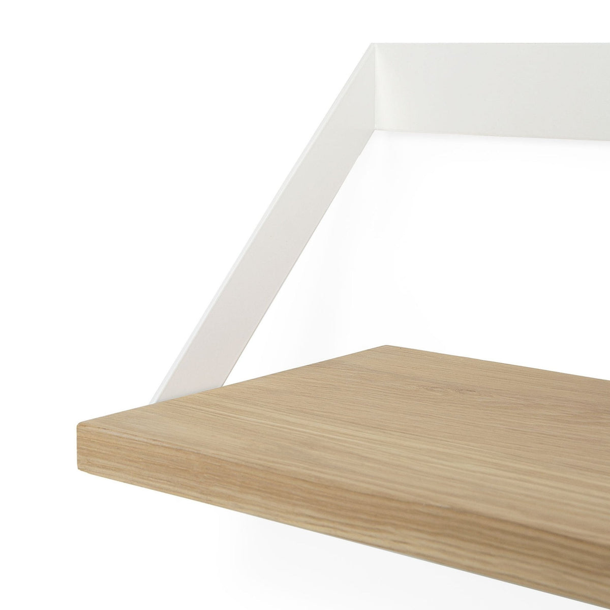 Ribbon Shelf - White - Shelving Ethnicraft Loom Collection Dubai