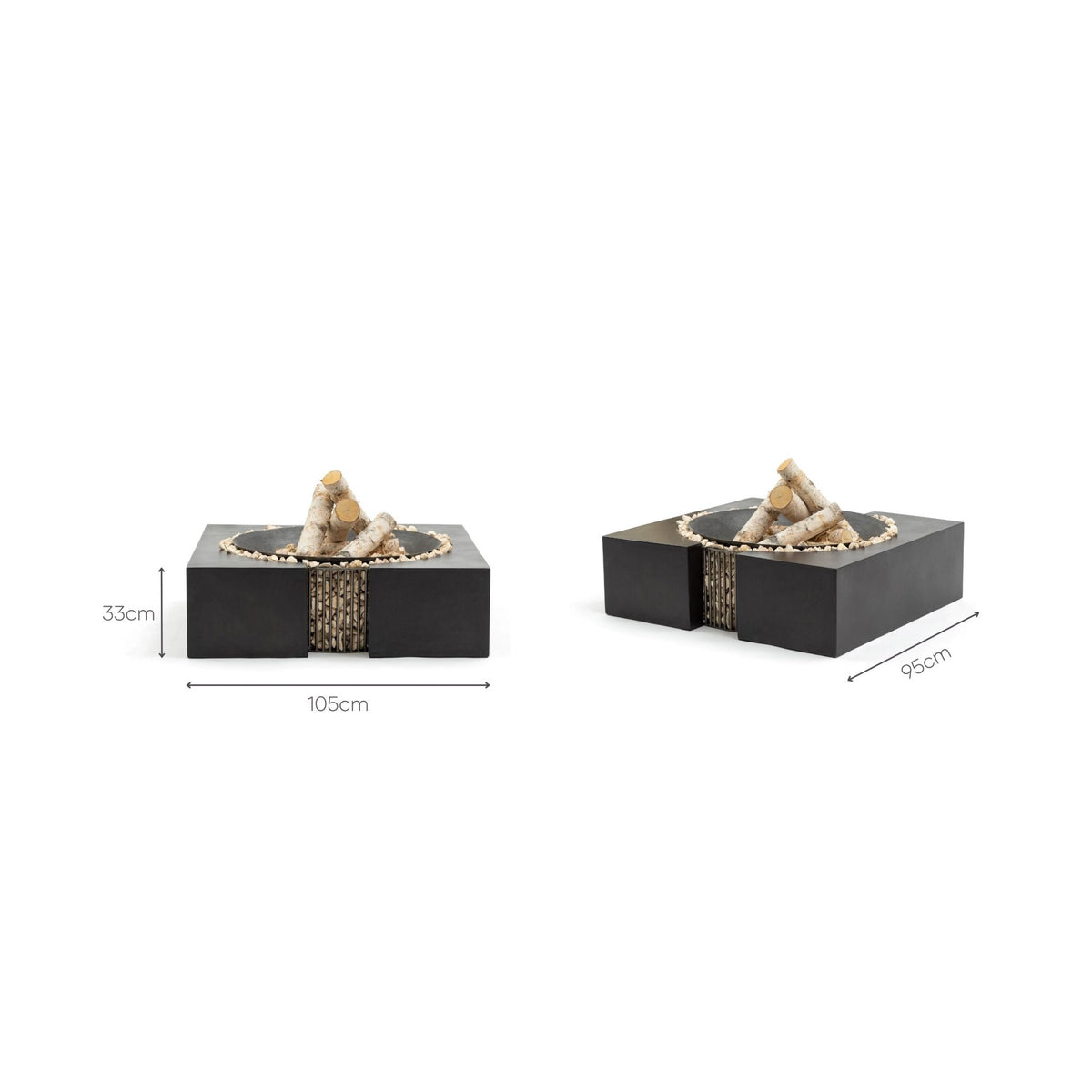 Riflesso Firepit - Lava - Firepits Loom Collection Loom Collection Dubai