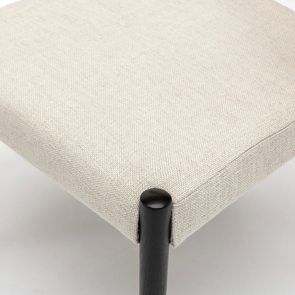Ronda Chair - Black & Oatmeal