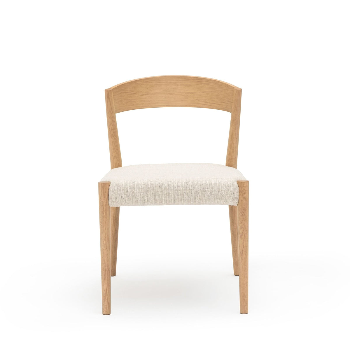 Ronda Chair - Blonde Oak & Oatmeal - Dining Chairs Tolv Loom Collection Dubai