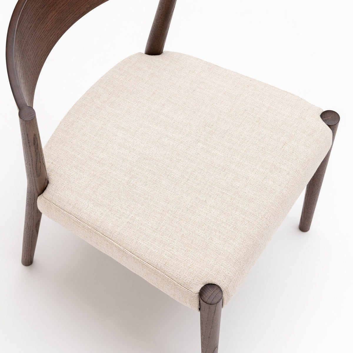 Ronda Chair - Espresso Oak & Oatmeal