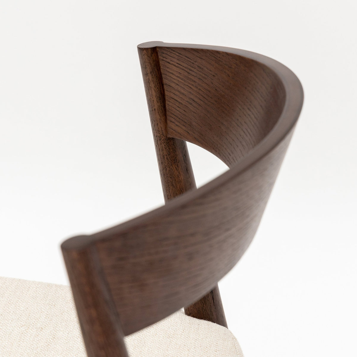 Ronda Chair - Espresso Oak & Oatmeal