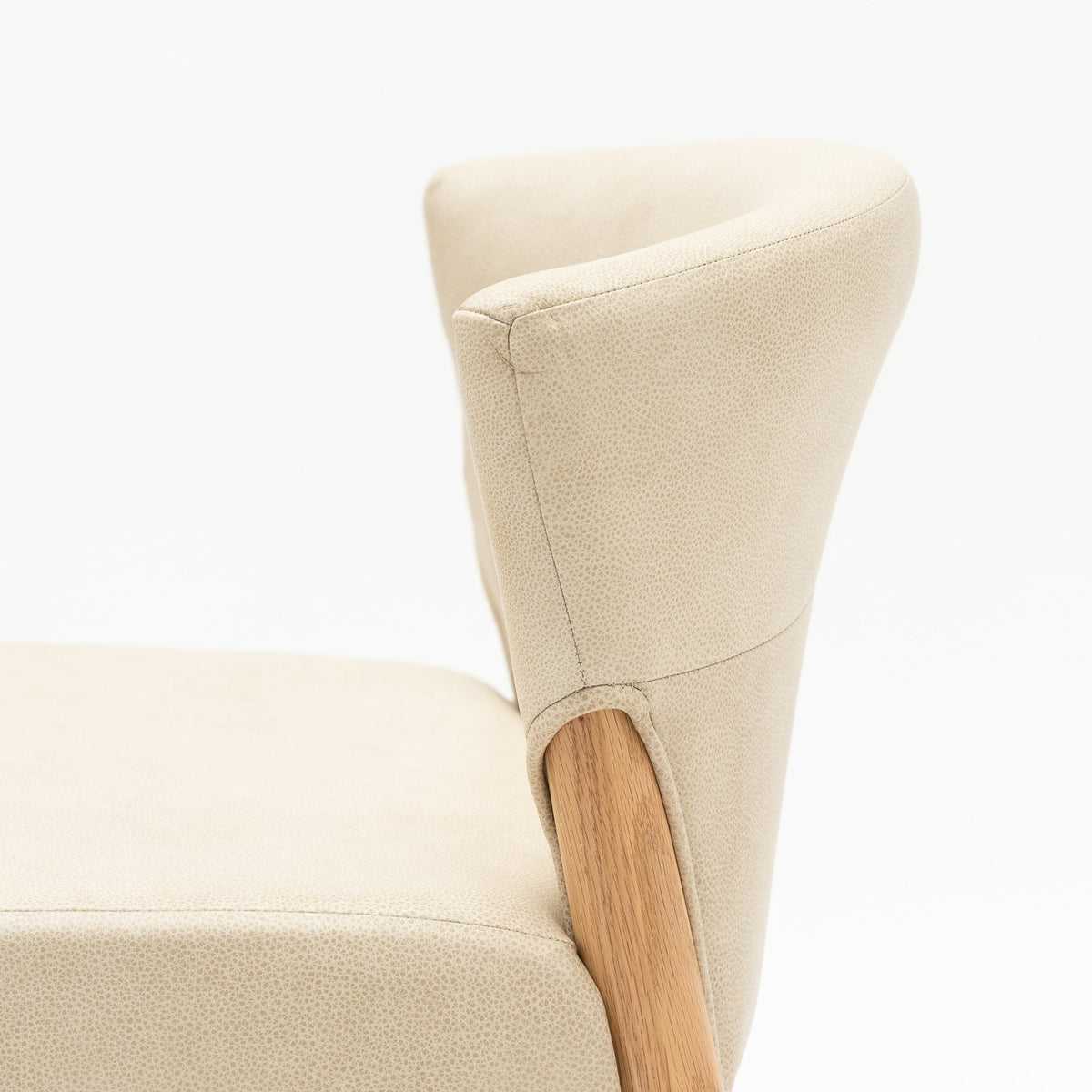 Ronda Counter Chair - Light Oak & Alabama Limestone