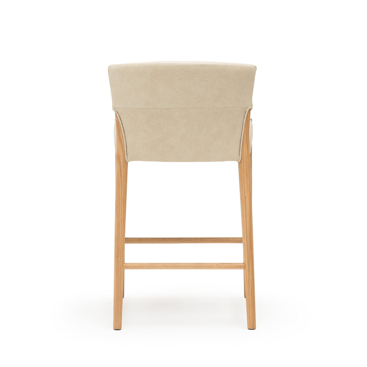 Ronda Counter Chair - Light Oak & Alabama Limestone