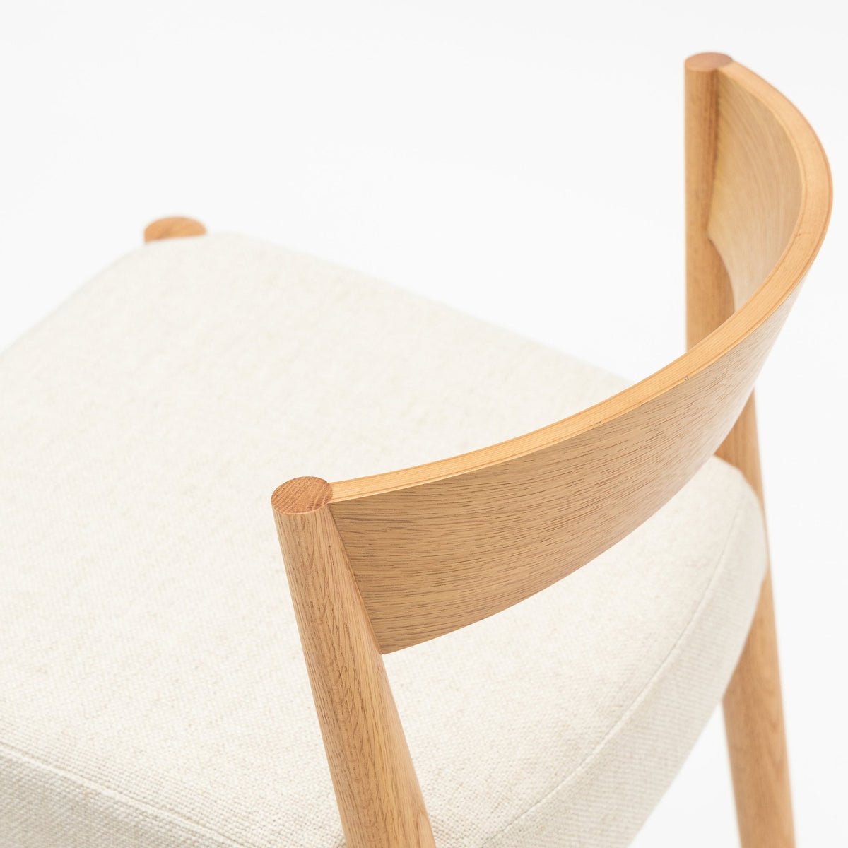 Ronda Counter Chair - Light Oak & Oatmeal