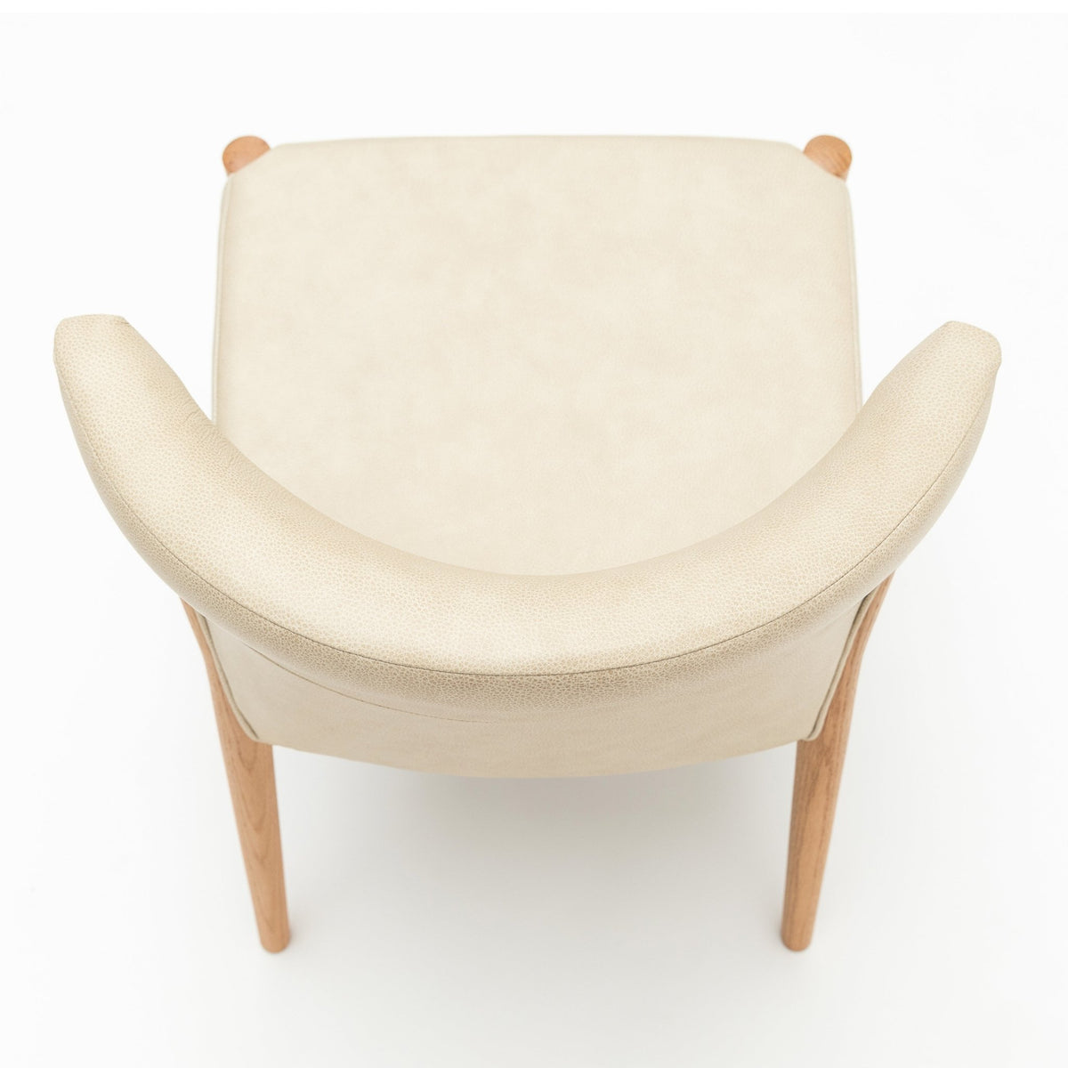 Ronda Dining Chair - Light Oak & Alabama Limestone