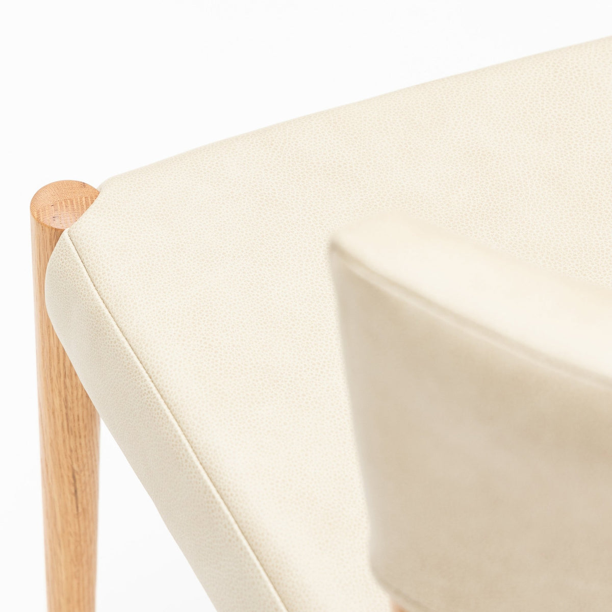 Ronda Dining Chair - Light Oak & Alabama Limestone