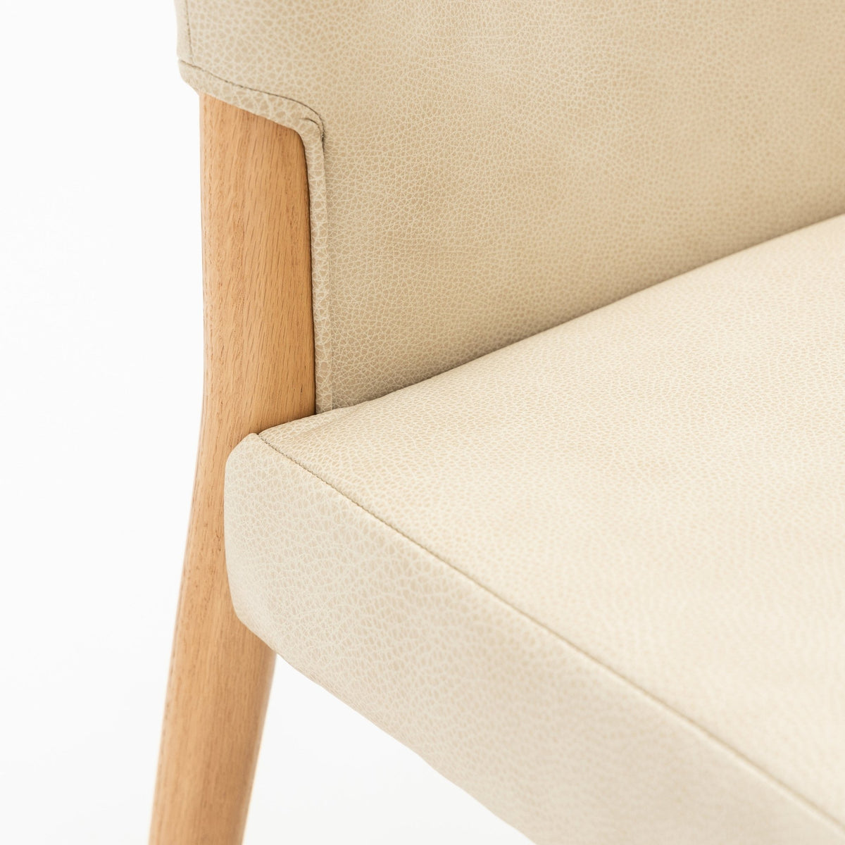 Ronda Dining Chair - Light Oak & Alabama Limestone