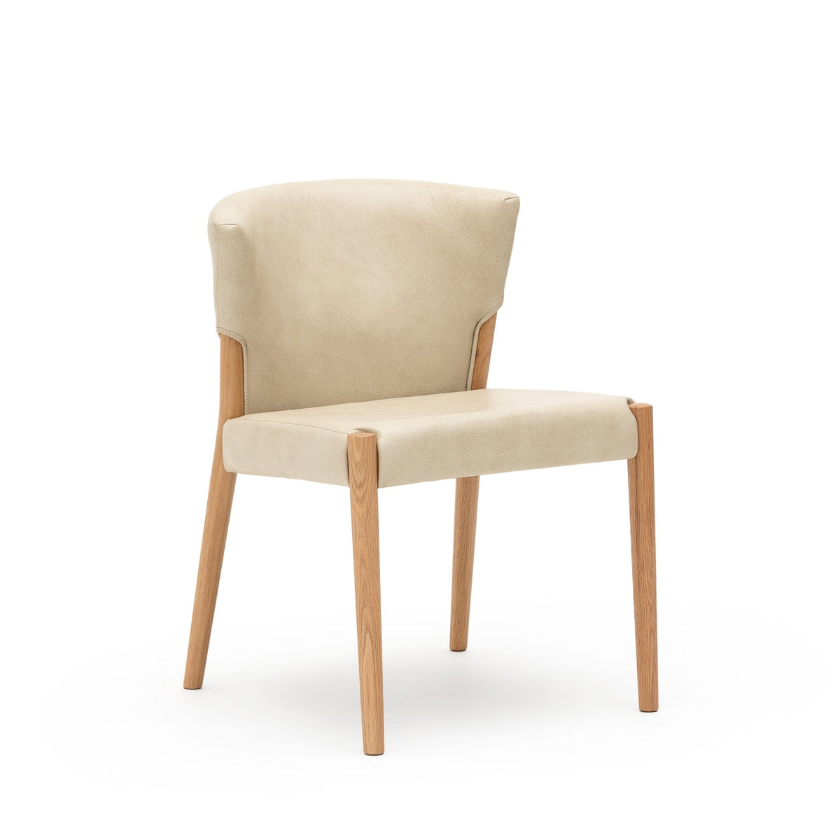 Ronda Dining Chair - Light Oak & Alabama Limestone