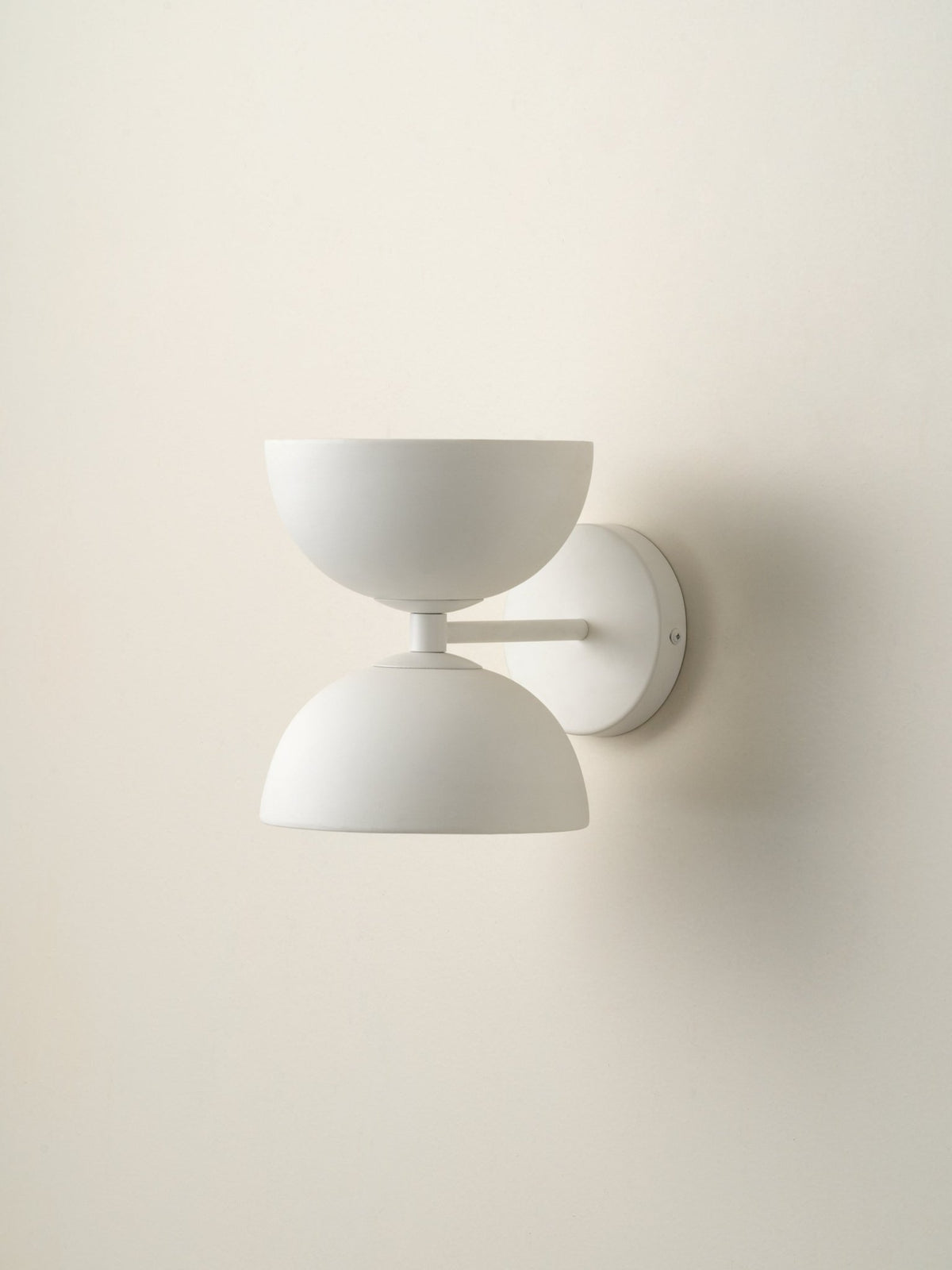 Ruzo - 2 Light Porcelain White Wall Light