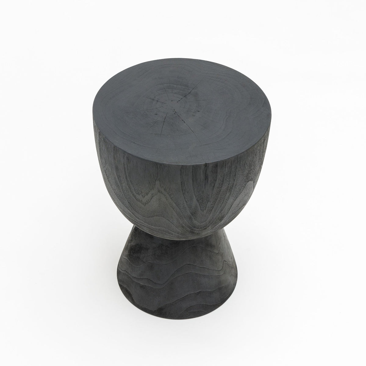 Sacha Stool - Charcoal - Side Tables Loom Collection Loom Collection Dubai