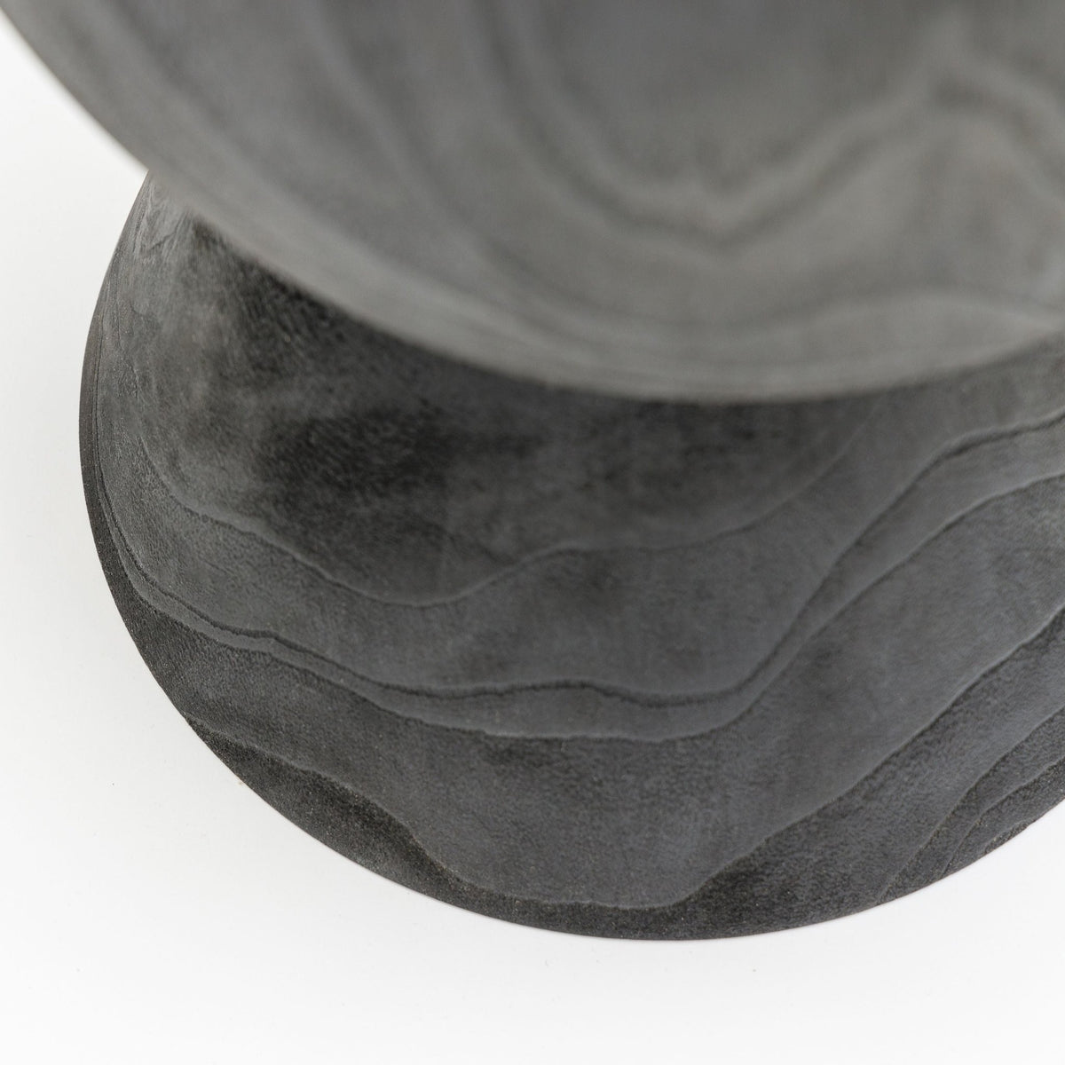 Sacha Stool - Charcoal - Side Tables Loom Collection Loom Collection Dubai