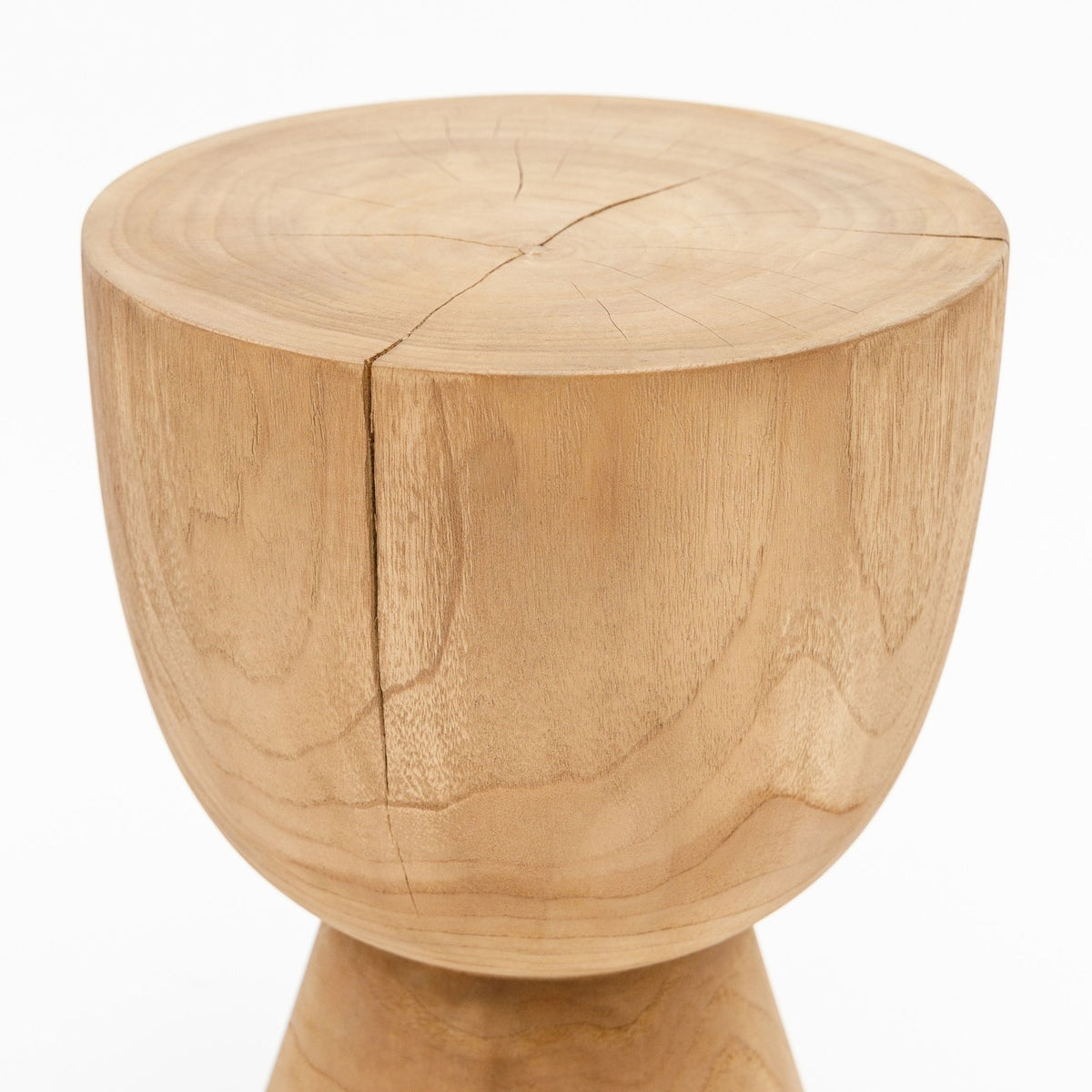 Sacha Stool - Natural - Side Tables Loom Collection Loom Collection Dubai
