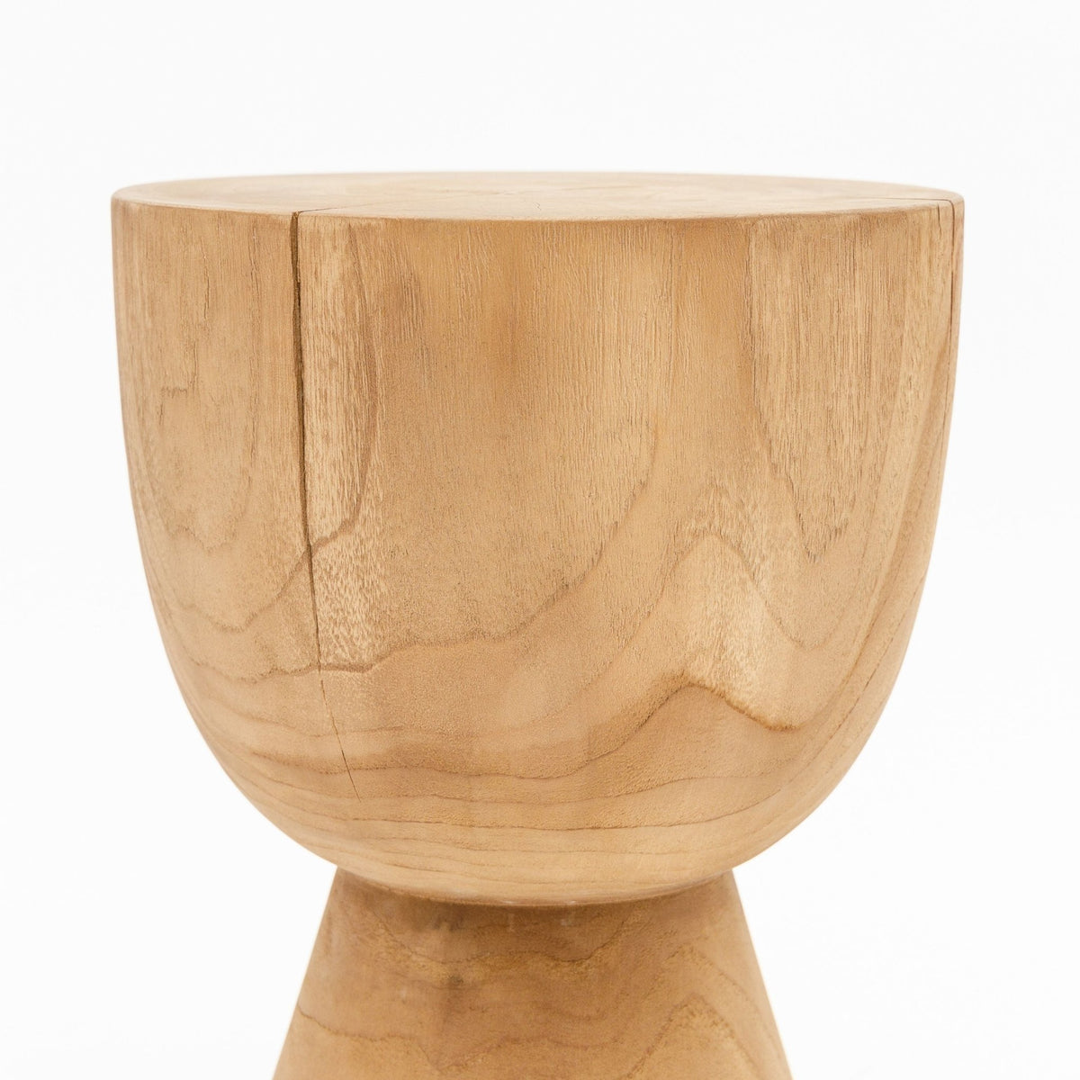 Sacha Stool - Natural - Side Tables Loom Collection Loom Collection Dubai