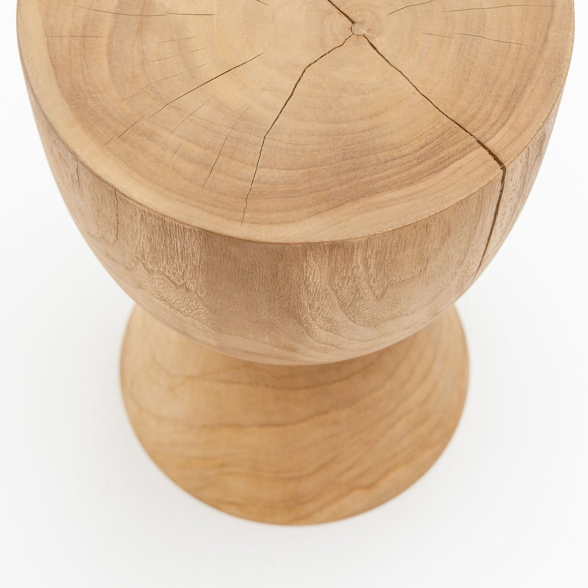 Sacha Stool - Natural - Side Tables Loom Collection Loom Collection Dubai