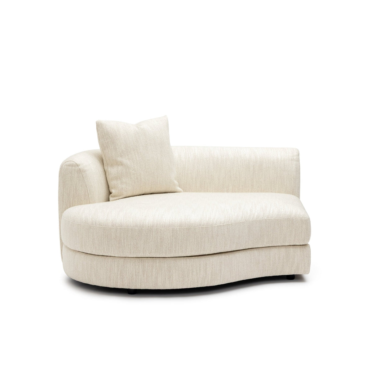 Sandro Left Chaise - Almond
