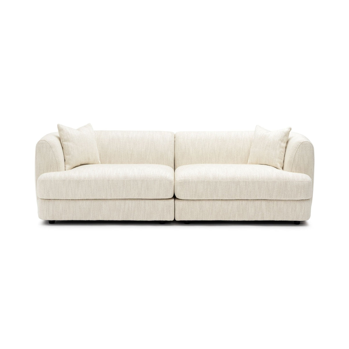 Sandro Sofa - Almond L1 - Sofas Loom Collection Loom Collection Dubai