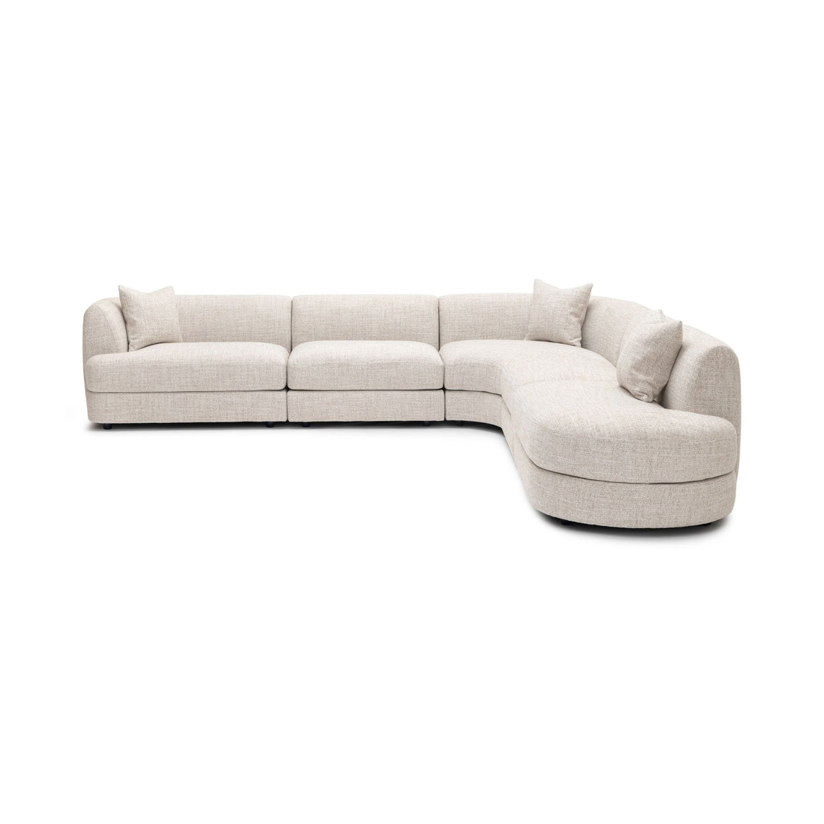 Sandro Sofa - Fog L10 - Modular Sofas Loom Collection Loom Collection Dubai