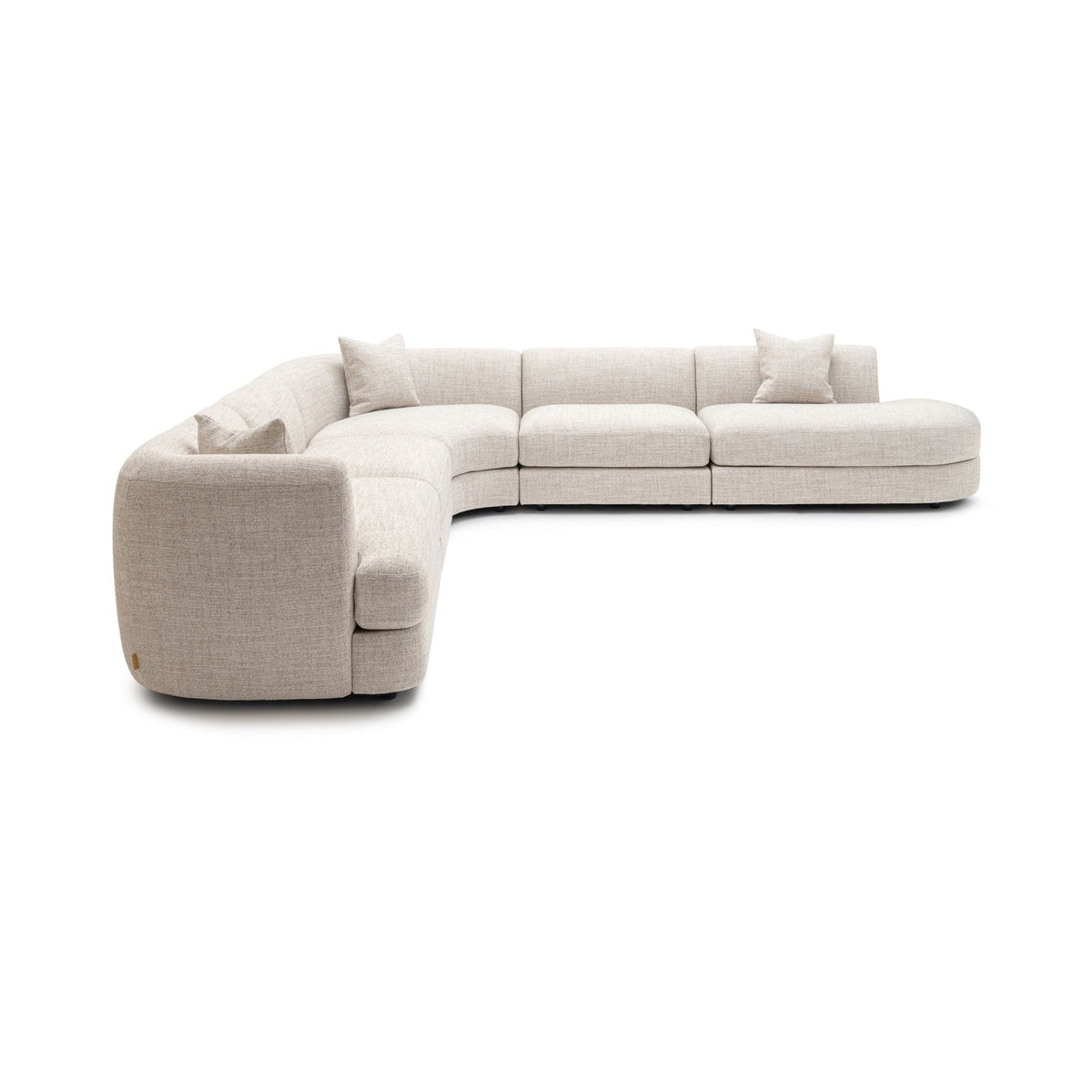 Sandro Sofa - Fog L10 - Modular Sofas Loom Collection Loom Collection Dubai