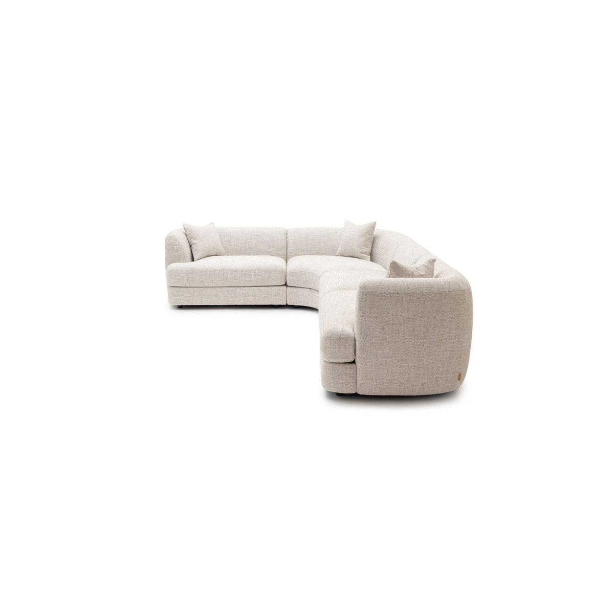 Sandro Sofa - Fog L11 - Modular Sofas Loom Collection Loom Collection Dubai