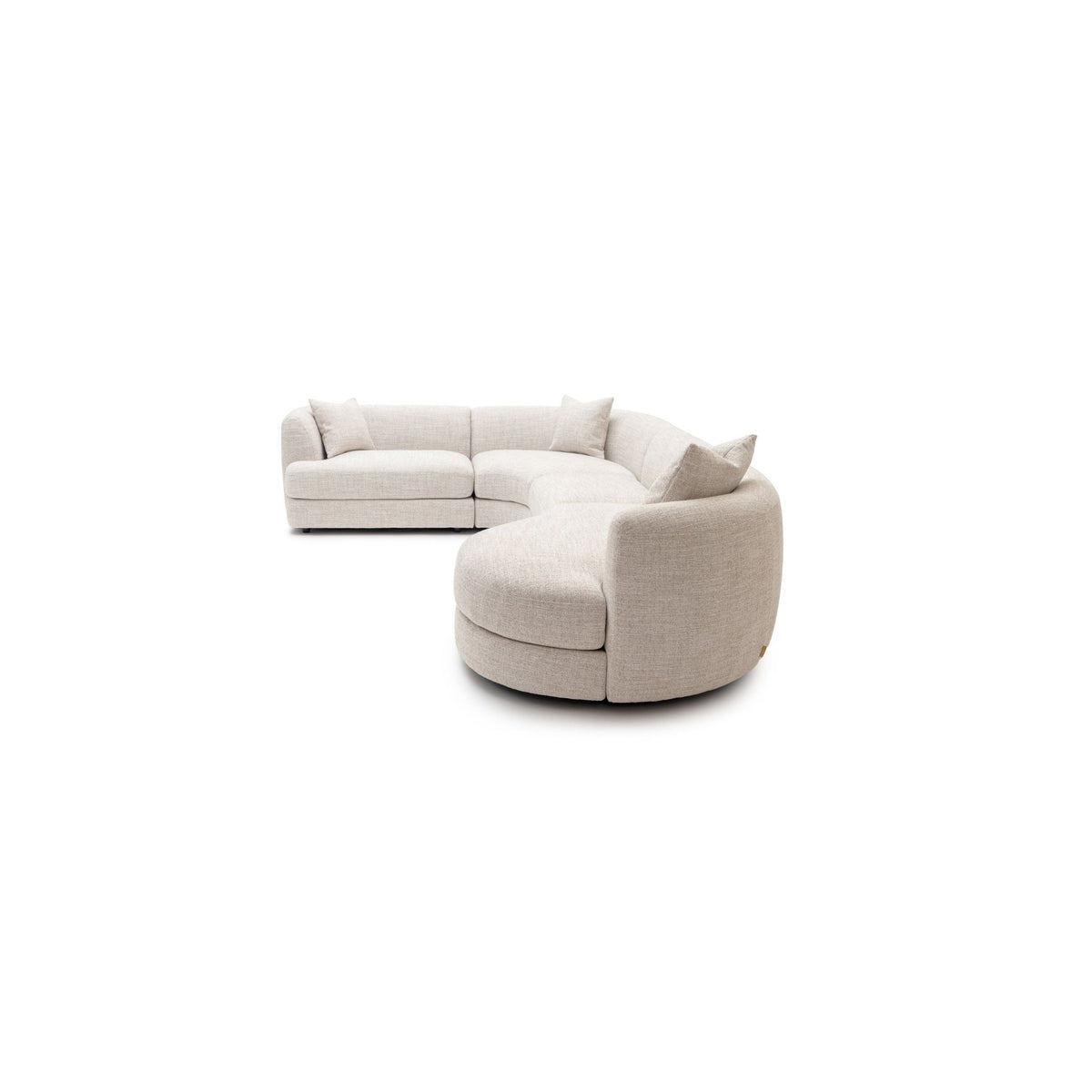 Sandro Sofa - Fog L14 - Modular Sofas Loom Collection Loom Collection Dubai