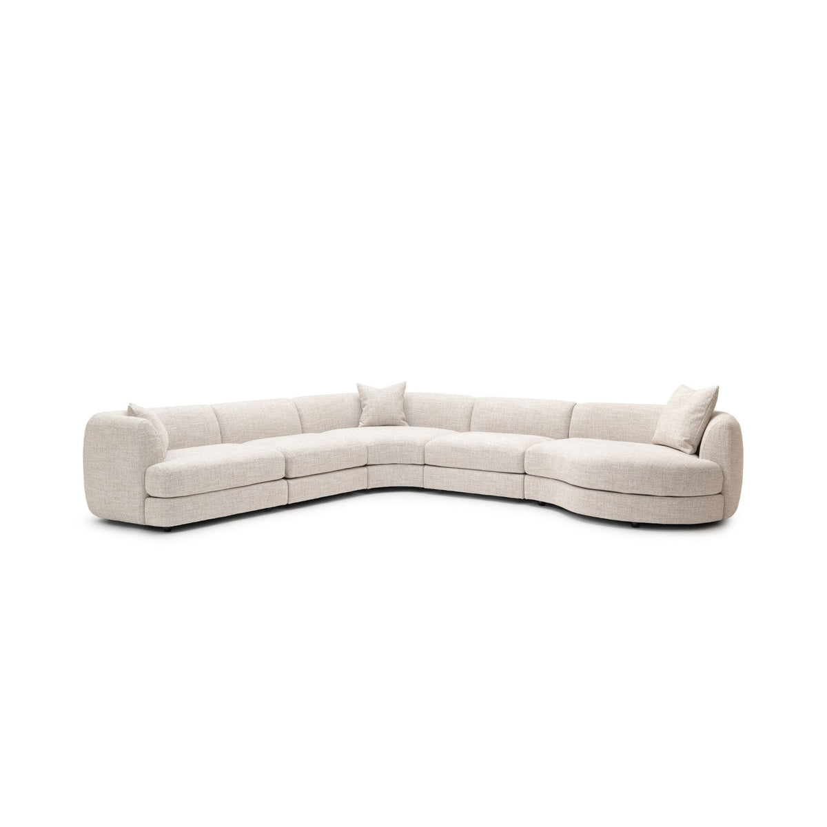Sandro Sofa - Fog L15 - Modular Sofas Loom Collection Loom Collection Dubai