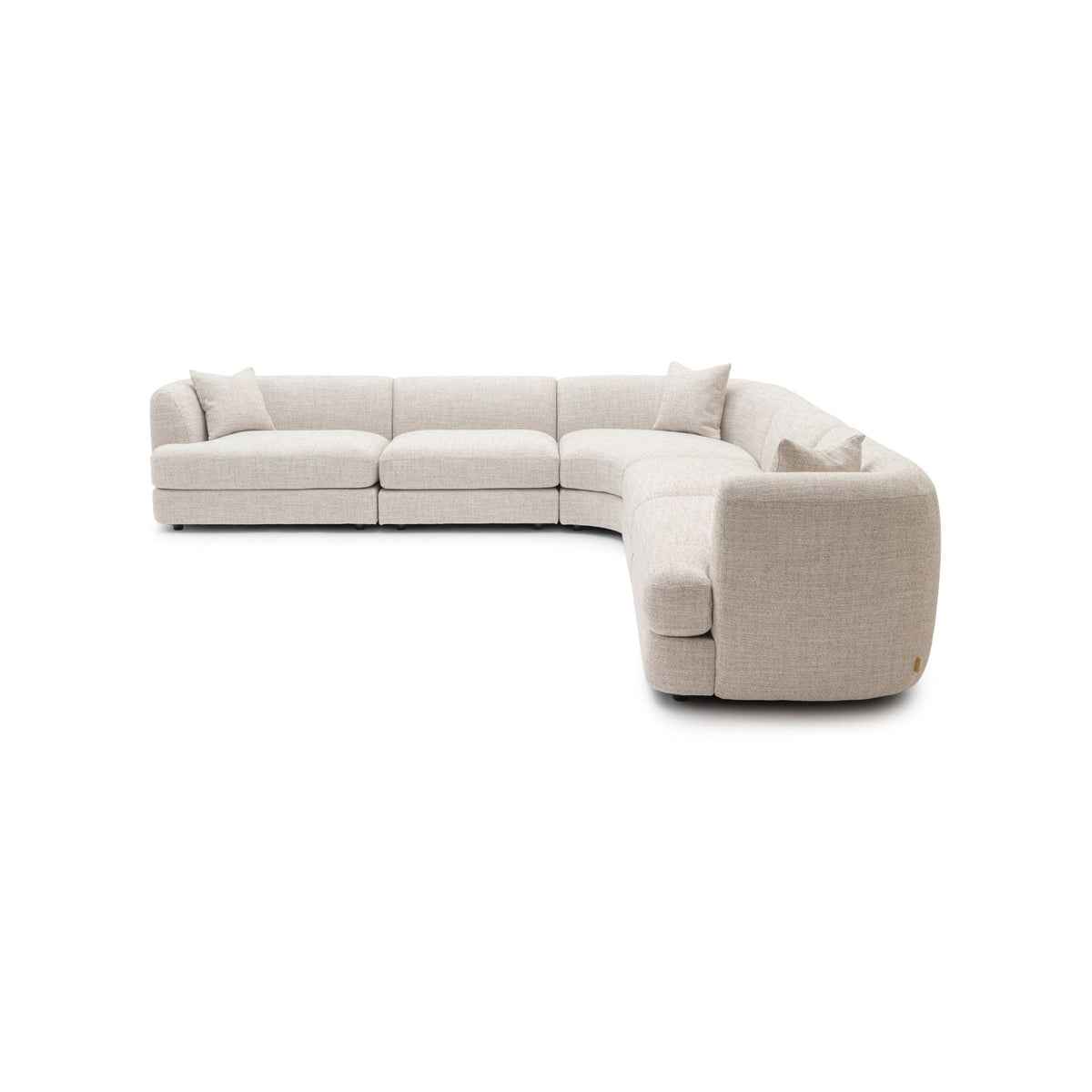 Sandro Sofa - Fog L16 - Modular Sofas Loom Collection Loom Collection Dubai
