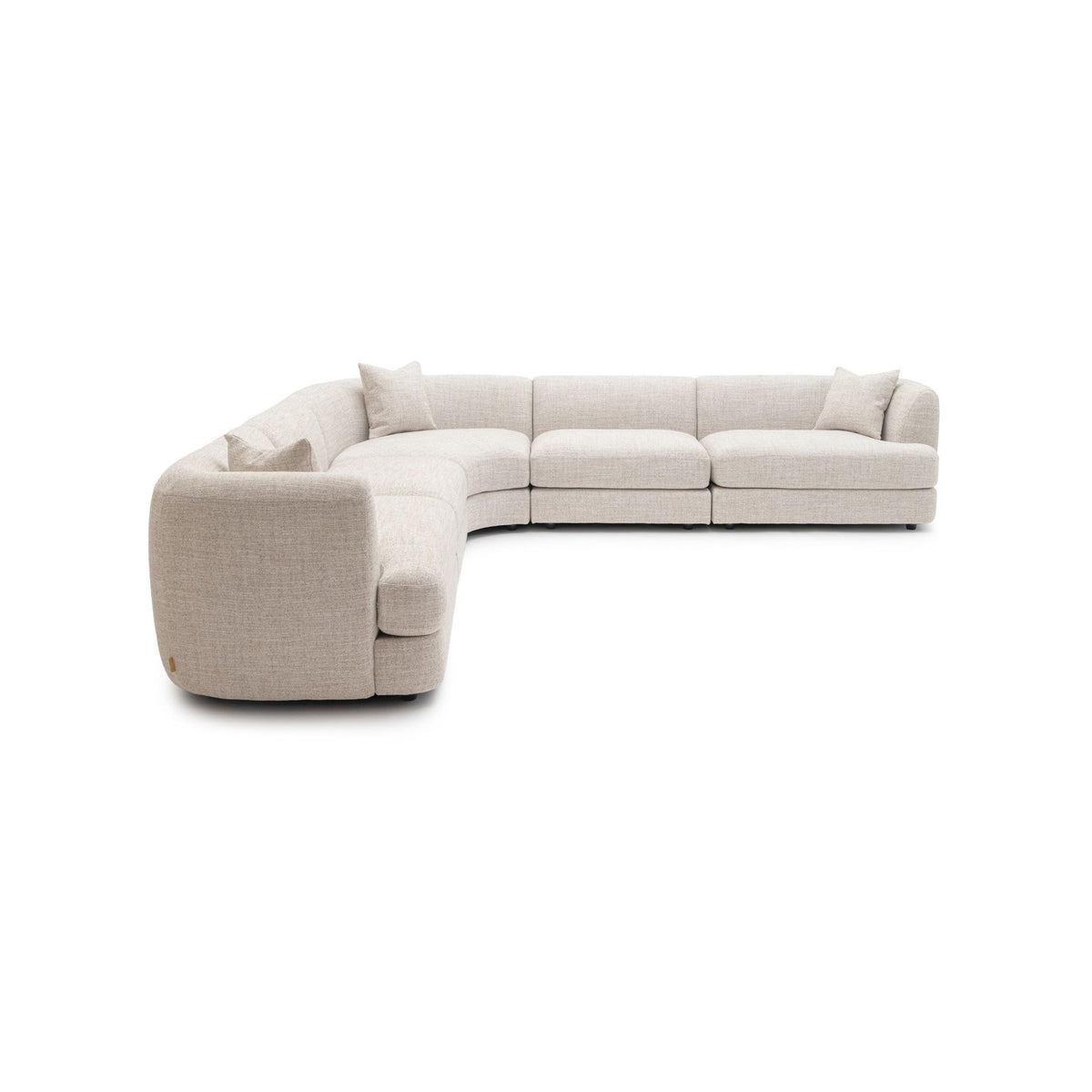 Sandro Sofa - Fog L16 - Modular Sofas Loom Collection Loom Collection Dubai
