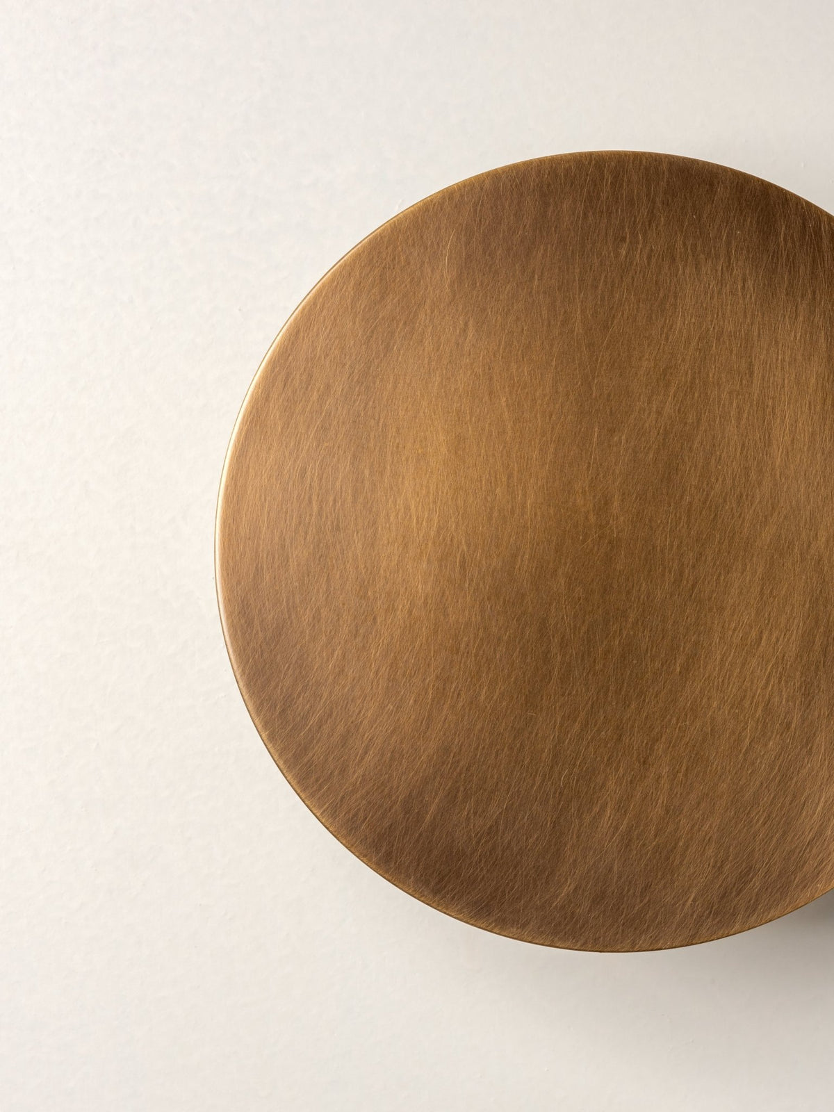 Santi - Led Adjustable Disk Wall Light Aged Brass