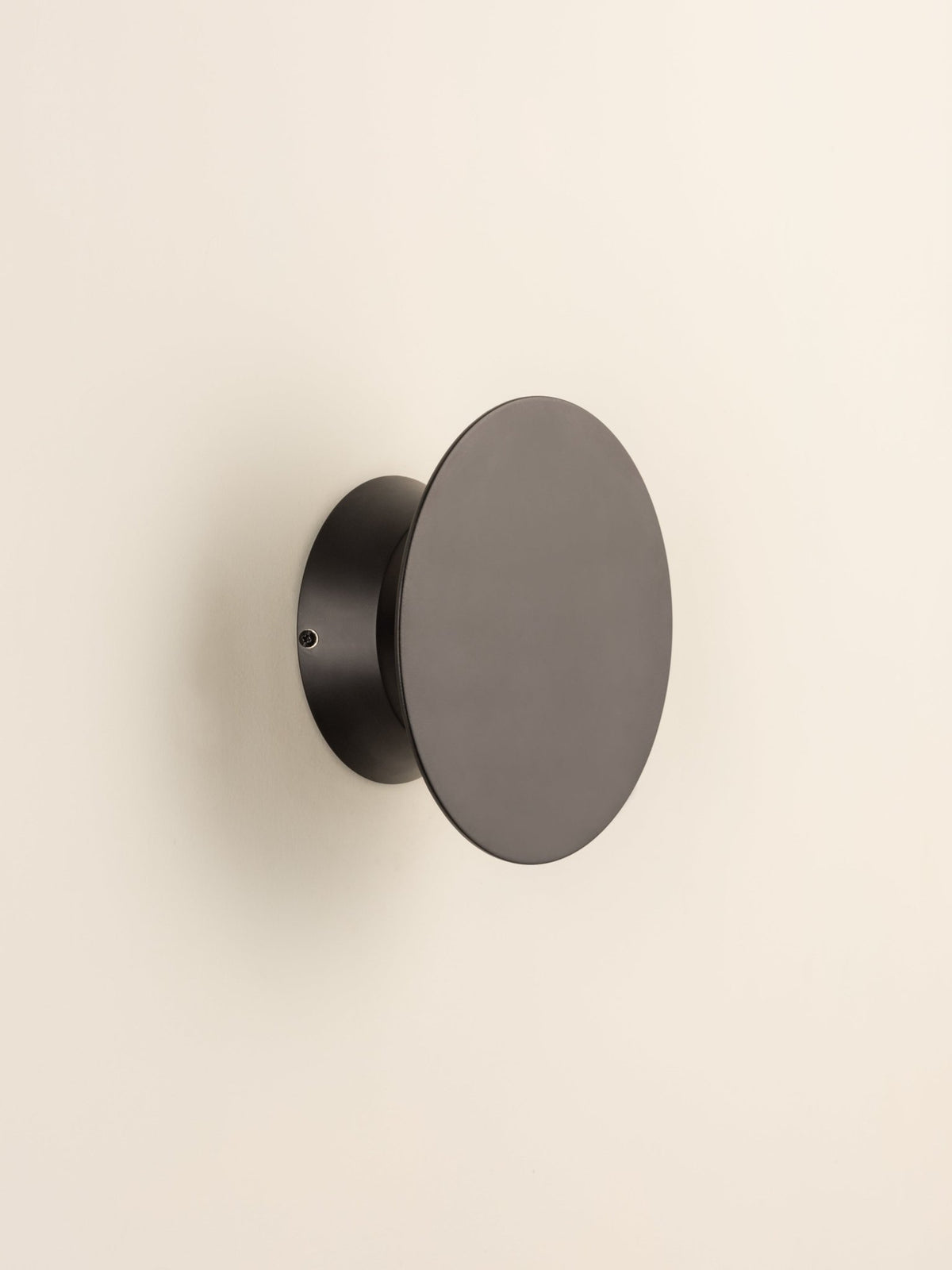 Santi - Led Adjustable Disk Wall Light Matt Black